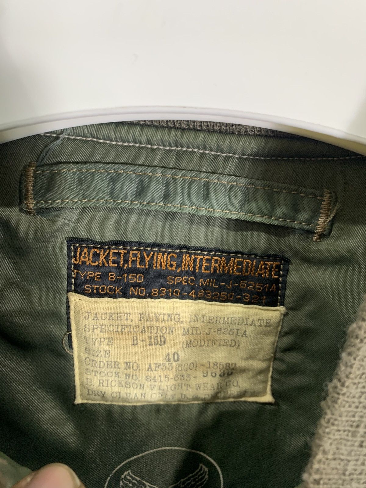 Buzz Rickson's Vintage B-15D Buzz Rickson’s Military Us airforce Jacket Size US M / EU 48-50 / 2 - 4 Thumbnail