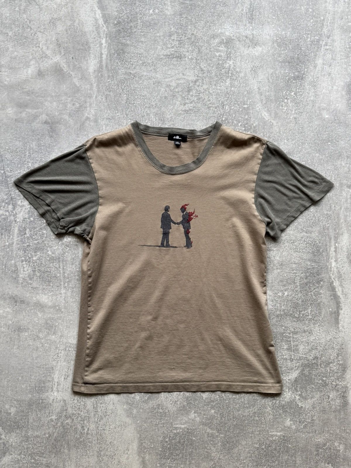 Lad Musician Lad Musician Pink Floyd Wish You Were Here Trashed Japan Tee Size US S / EU 44-46 / 1 - 1 Thumbnail