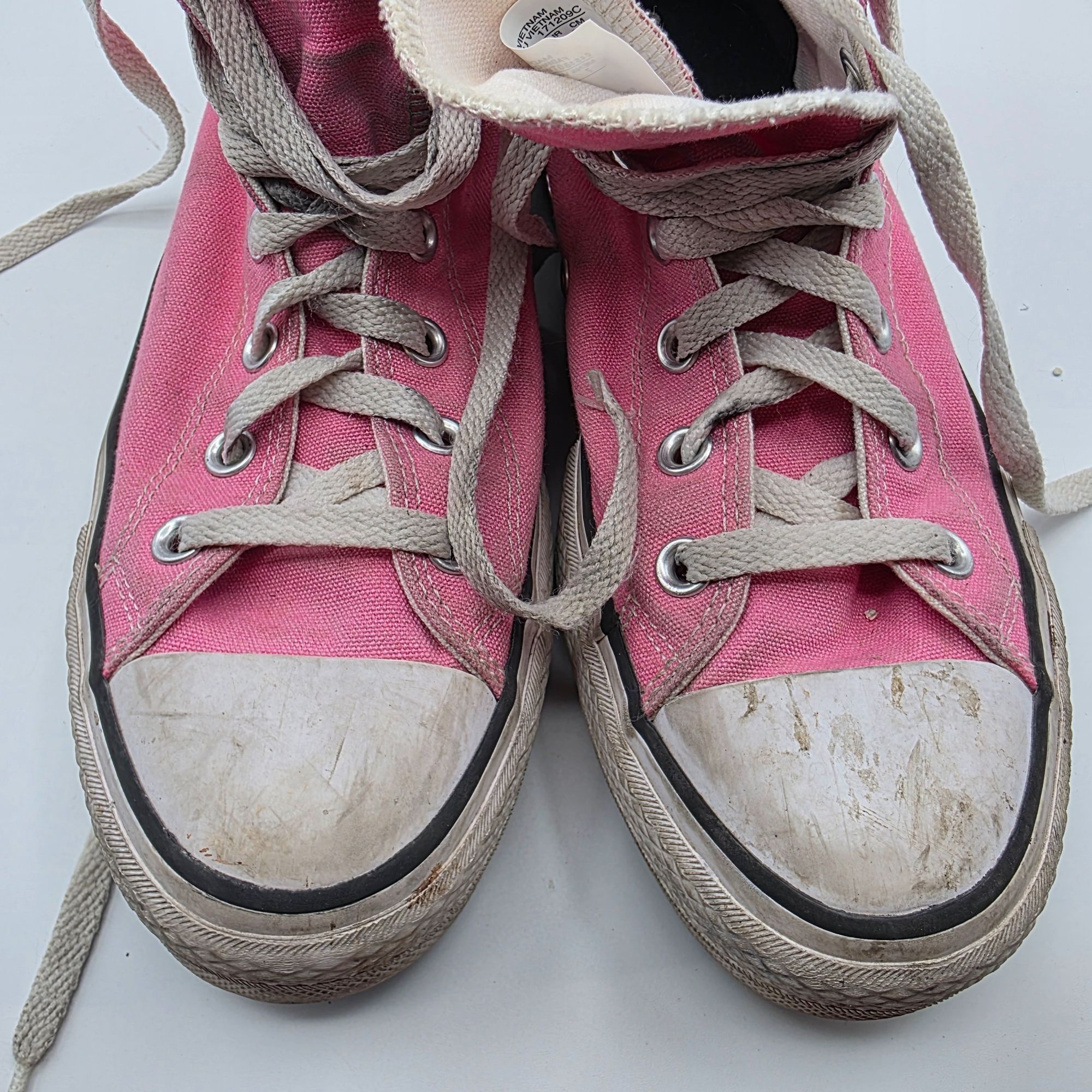 Converse Converse All Star Womens Size 9 Pink High Top Sneakers Casua Size US 9 / IT 39 - 10 Thumbnail