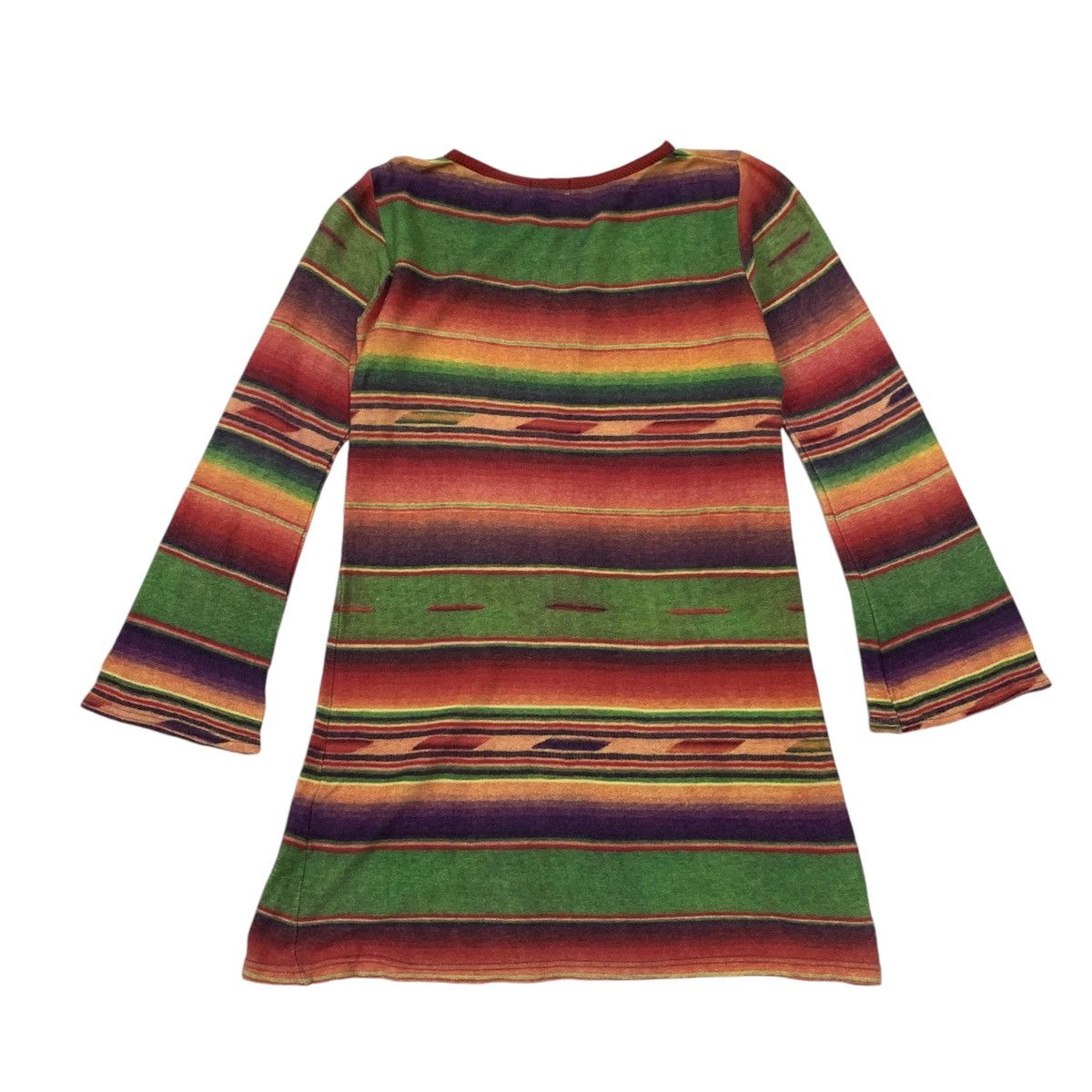 Hysteric Glamour Vtg Hysteric Glamour Striped Blouson T-Shirt Size ONE SIZE - 6 Thumbnail