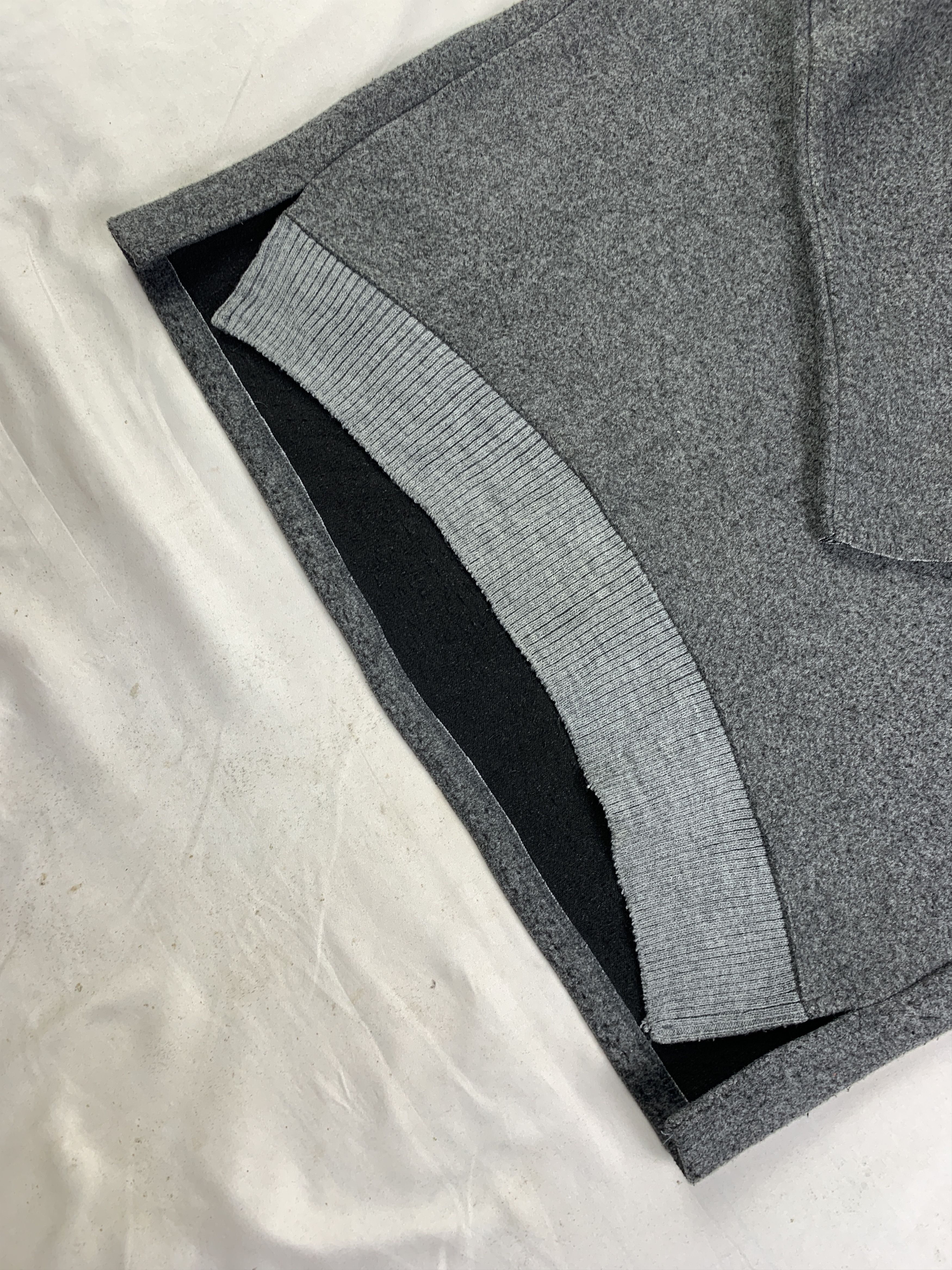 Codes Combine ::codes combine Charcoal Fleece Stiff Sweater (L) Size US L / EU 52-54 / 3 - 3 Thumbnail