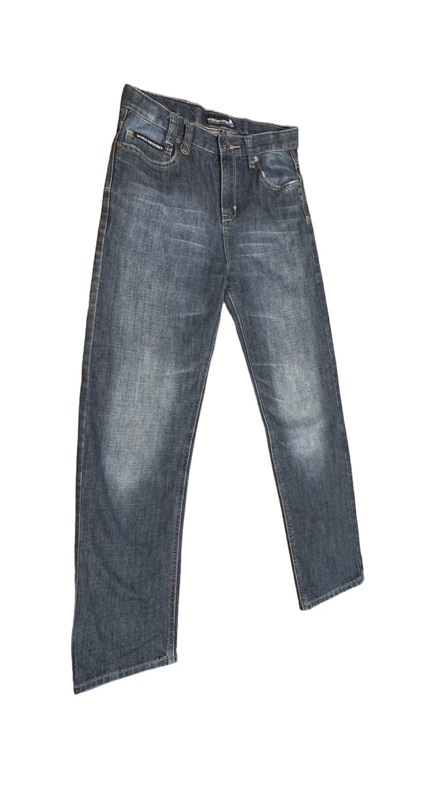 Hook-Ups World Industries Orignal Skateboarding Company Denim Pants Size US 28 / EU 44 - 2 Thumbnail