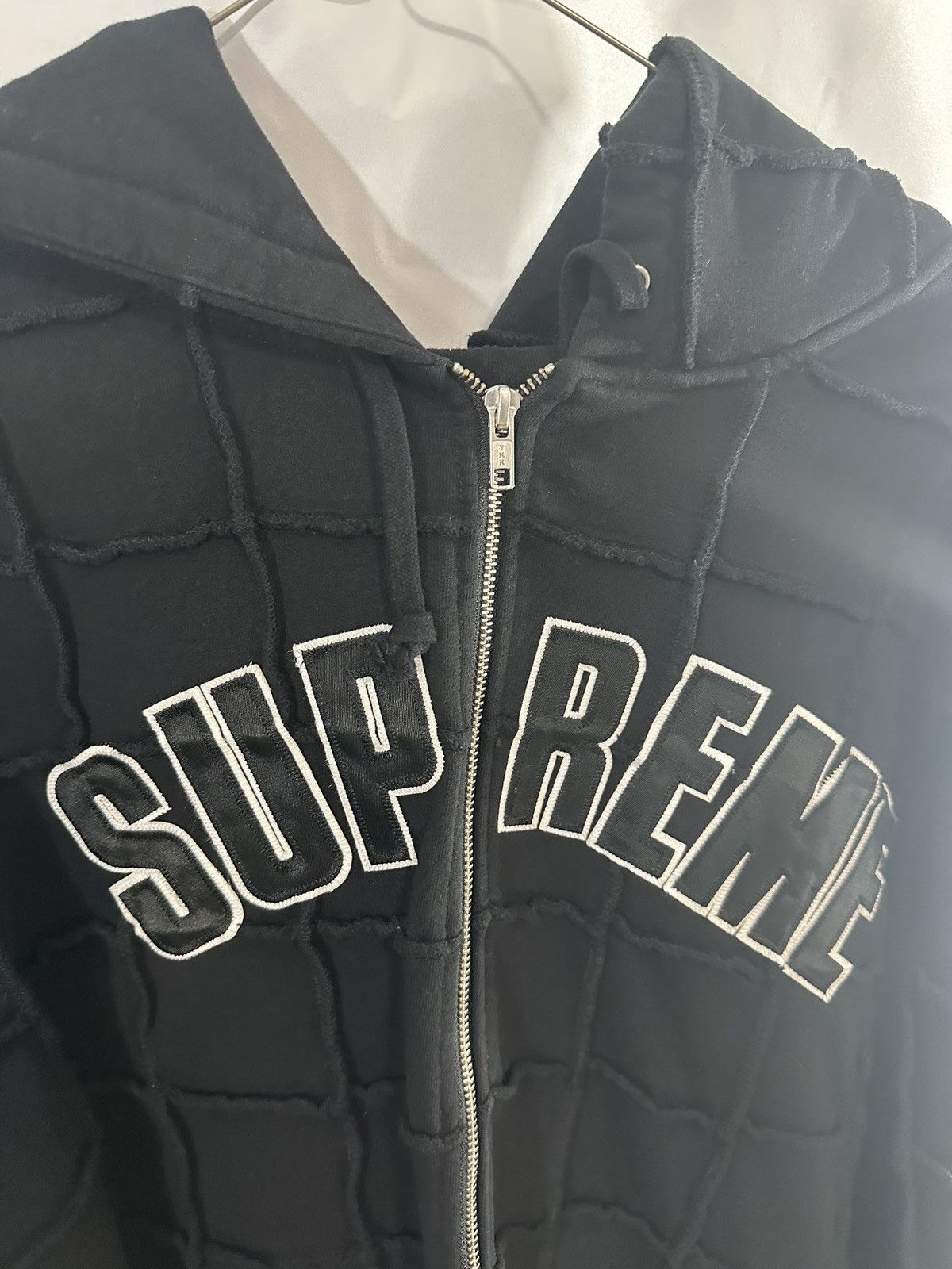 Supreme Supreme Reverse Patchwork Zip Up Hoodie Size US XL / EU 56 / 4 - 2 Thumbnail