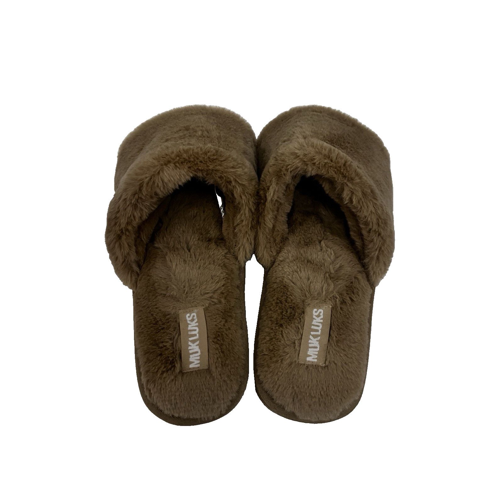 Other Muk Luks Kirsty Faux Fur Slide Slippers Womens US 7/8 New Size US 7 / IT 37 - 4 Thumbnail