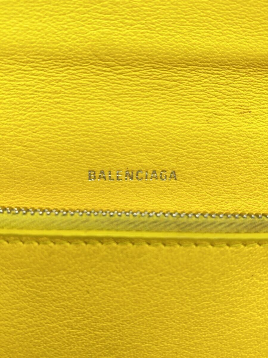 Balenciaga Balenciaga Leather Long Wallet Yellow Size ONE SIZE - 3 Thumbnail