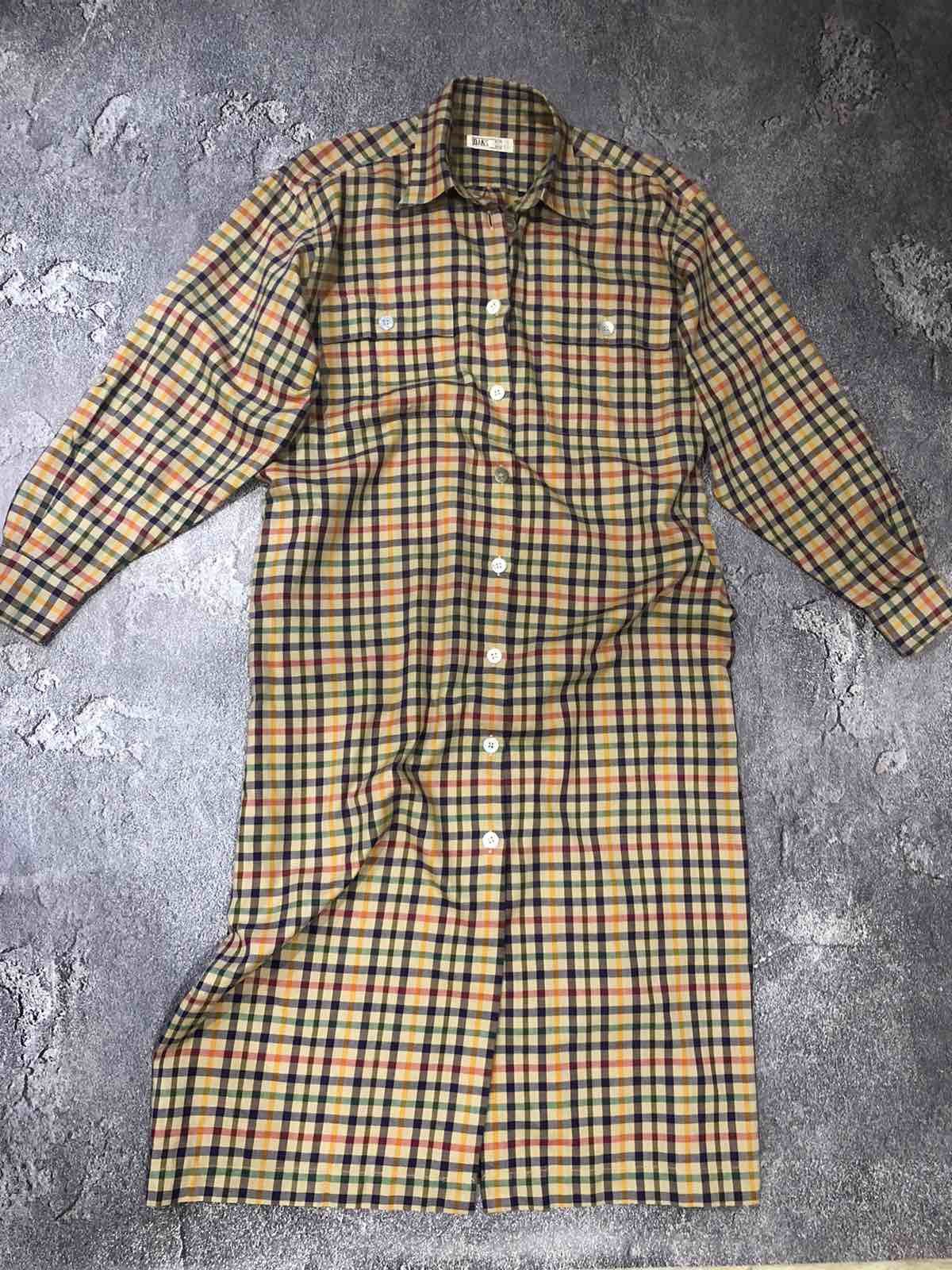 DAKS Daks Check Shirt Cotton Dress size 12 Size M / US 6-8 / IT 42-44 - 1 Thumbnail