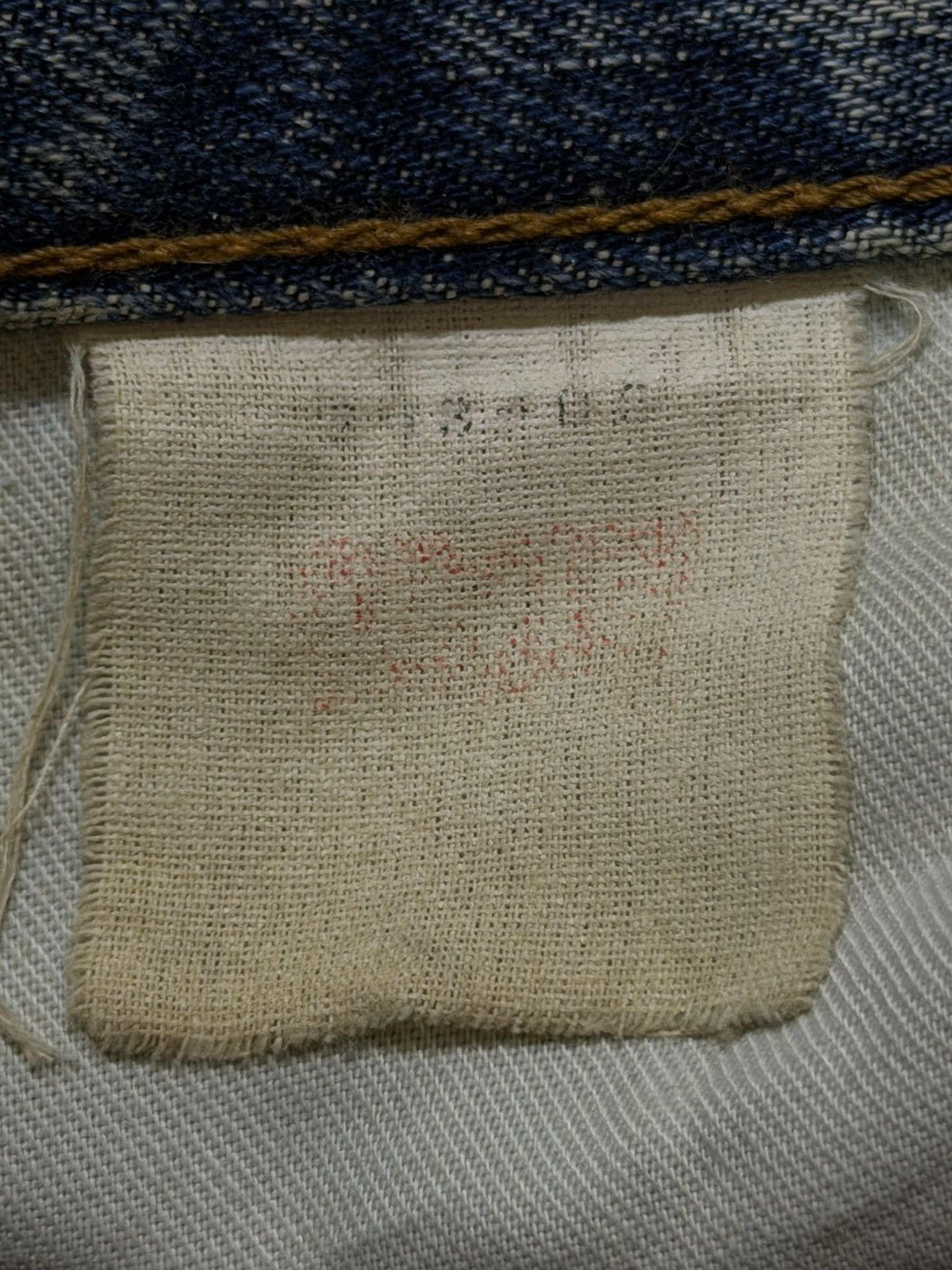 Levi's Vintage 90s Levis 503 Blue Mud Wash Distress Wide Leg Baggy Size US 31 - 7 Thumbnail