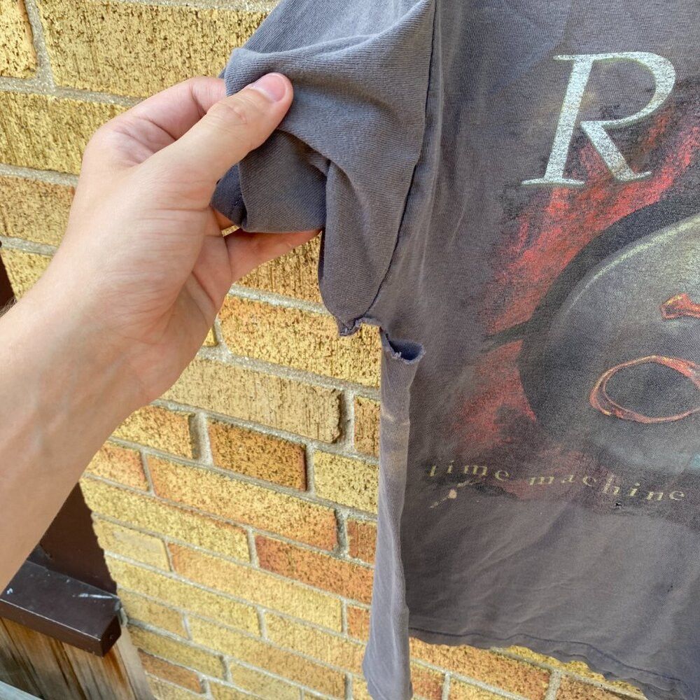 Vintage 2010 Rush Time Machine Tour Band Promo T Shirt Large Gray D Size US XL / EU 56 / 4 - 8 Thumbnail