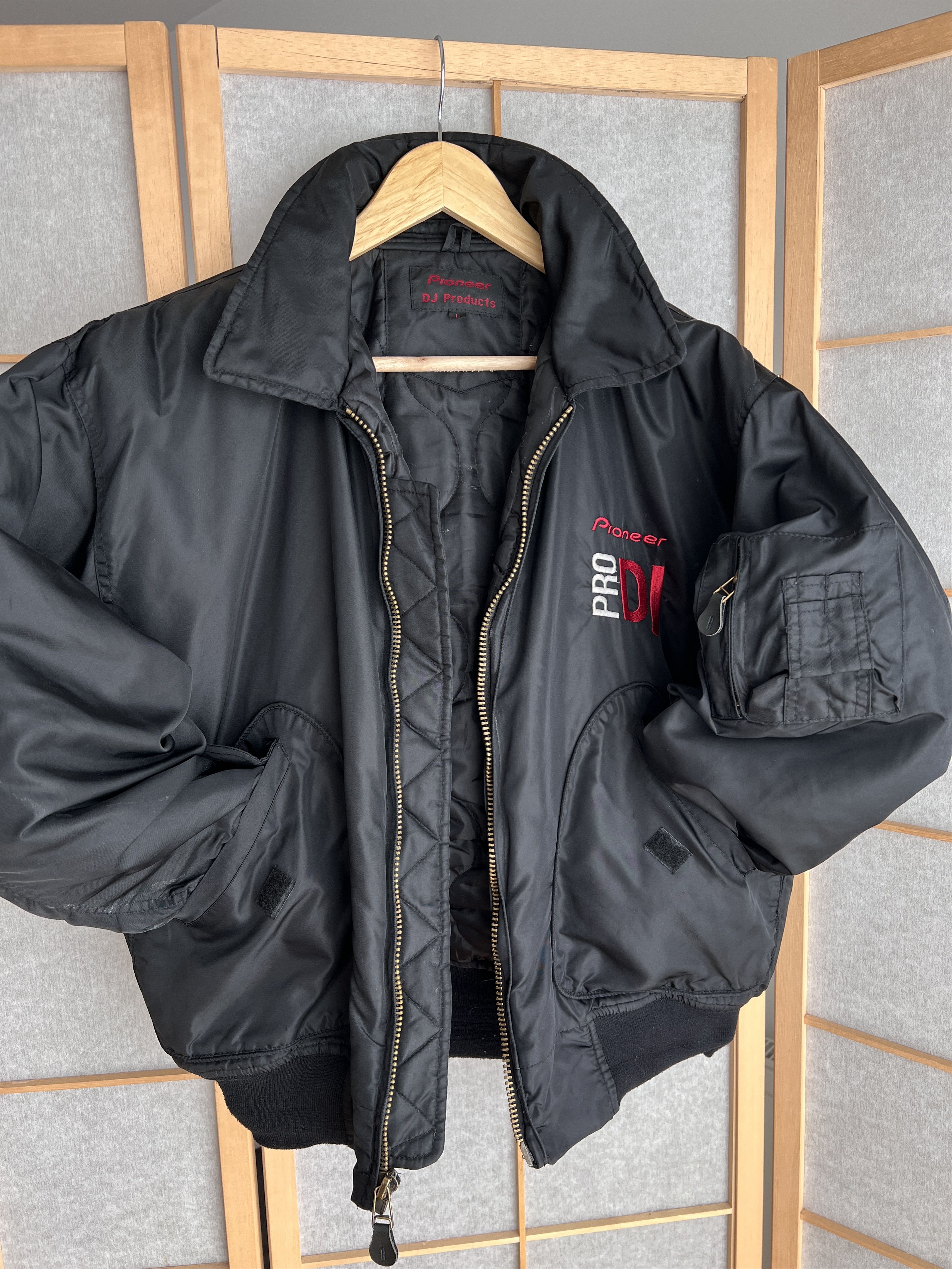 Vintage Vintage Pioneer DJ Pro Sound MA-2 Bomber Jacket Size US L / EU 52-54 / 3 - 17 Thumbnail