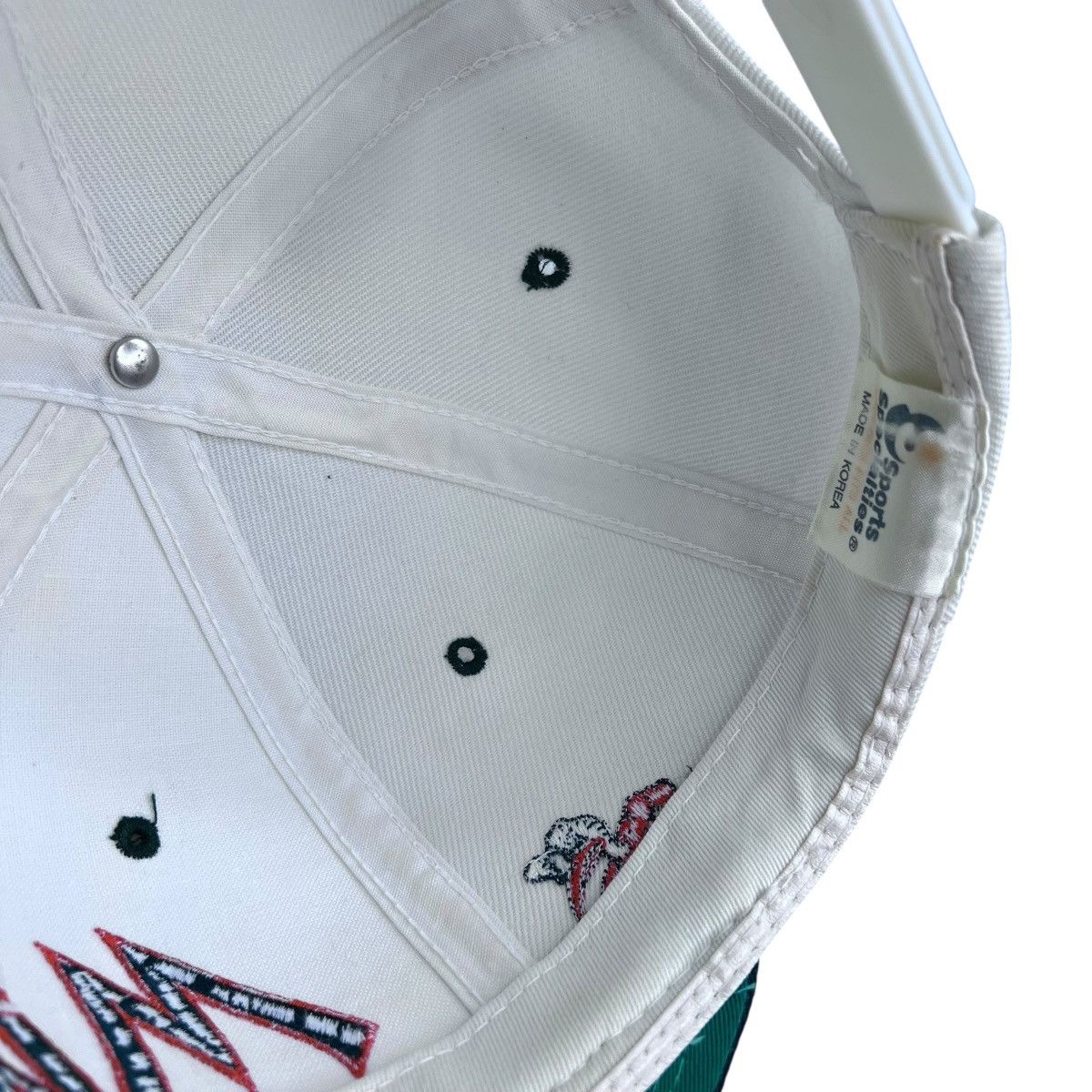 Sports Specialties 90s NCAA Miami Hurricanes Script Sports Specialties Snapback Size ONE SIZE - 8 Thumbnail