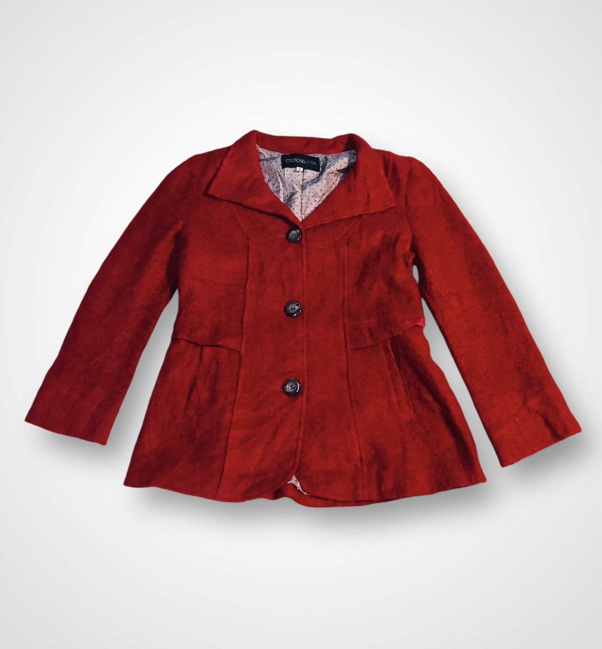 Japanese Brand Eterno Bellezza Buttoned Jacket (29) Size US M / EU 48-50 / 2 - 1 Thumbnail
