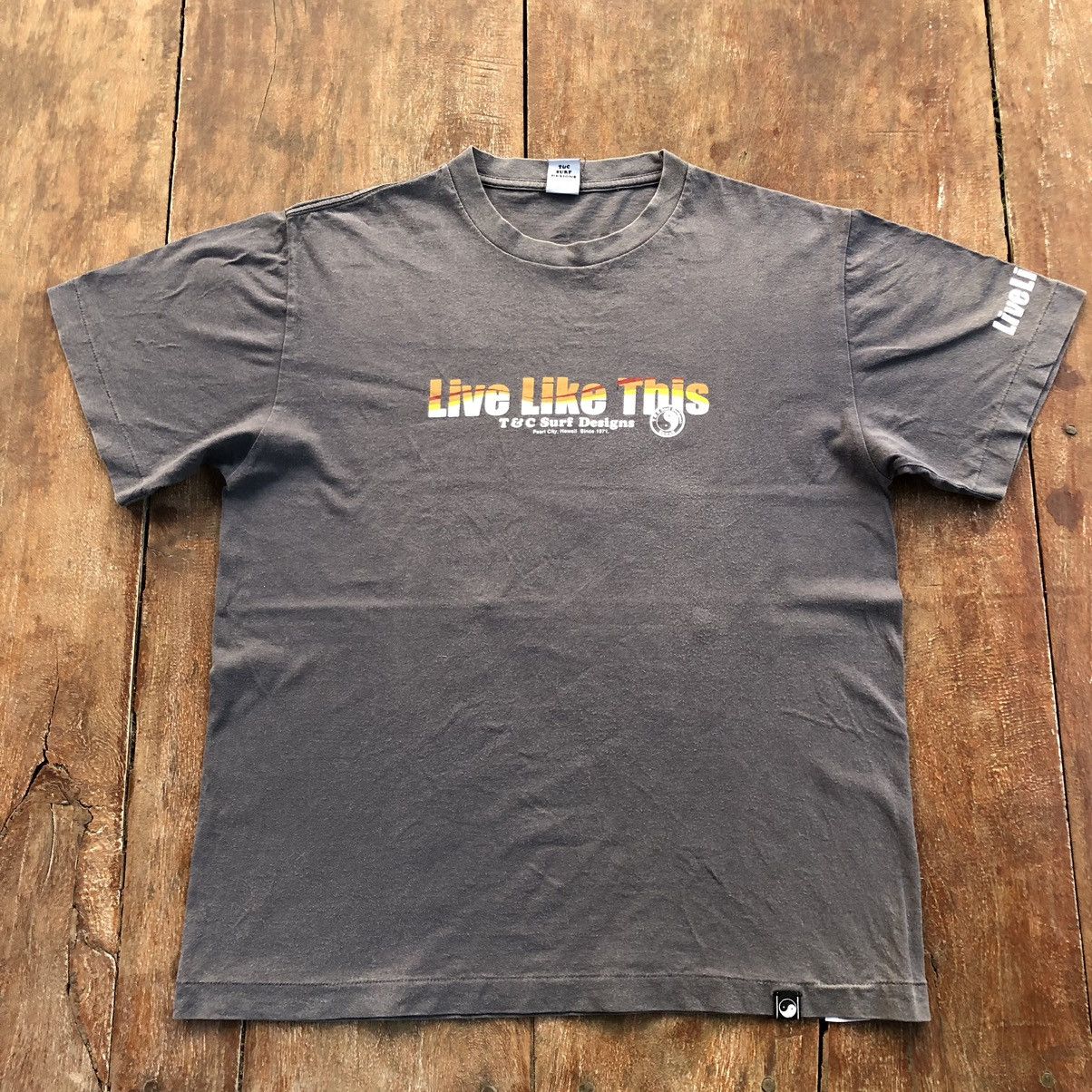 Sun Surf Vintage 90s T&C Surf Single Stitch Surfing T Shirt Size US L / EU 52-54 / 3 - 2 Thumbnail