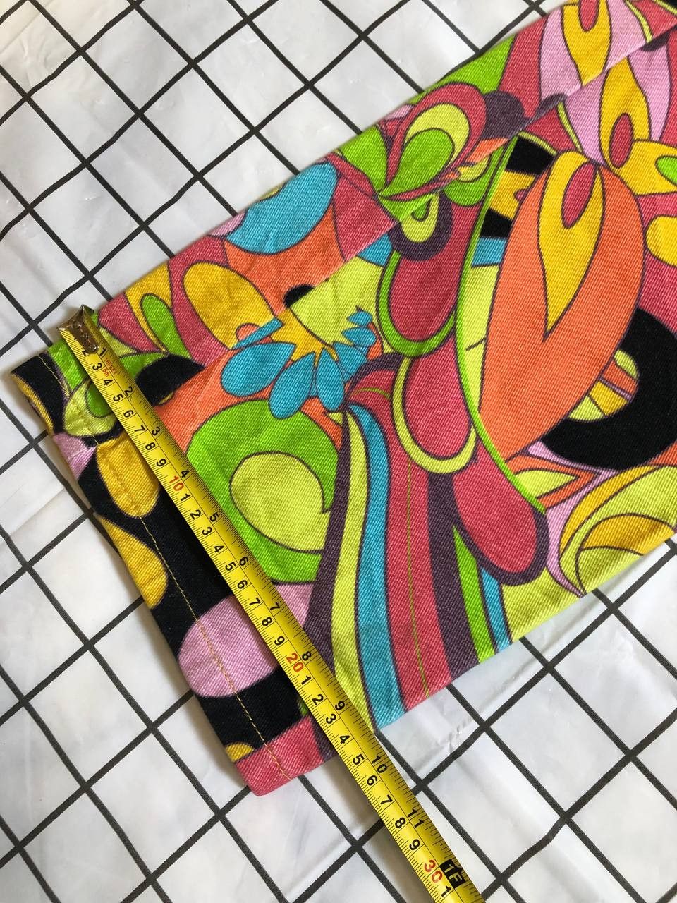 Jaded London Jaded London Tattoo Slouchy Fit Jeans W28 Multicoloured Size US 28 / EU 44 - 6 Thumbnail