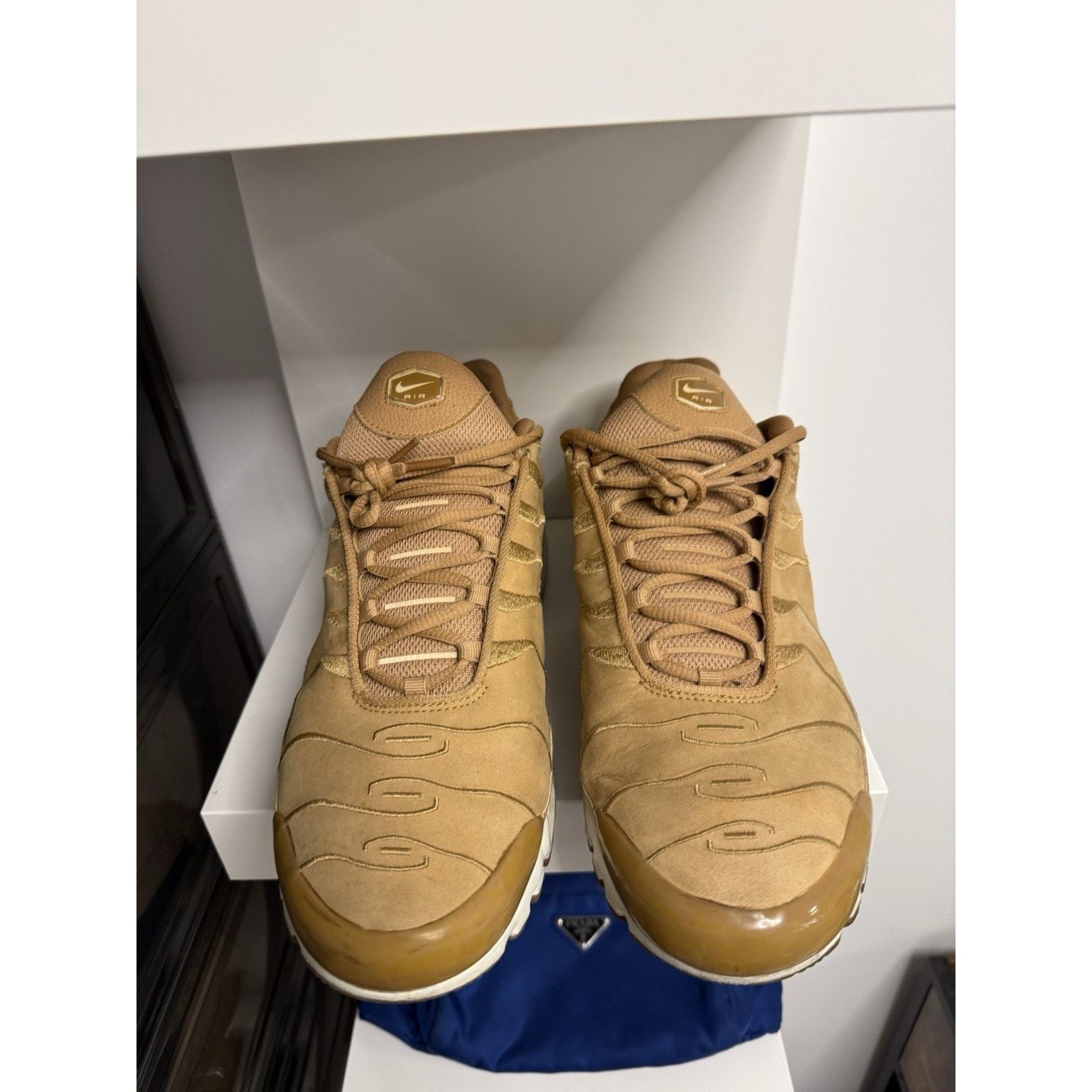 Nike Nike Air Max Plus TN Wheat Flax Tan Suede Size 13 AH9697-201 Size US 13 / EU 46 - 2 Thumbnail