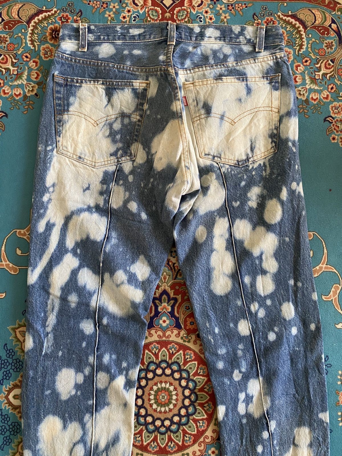 Japanese Brand × Levi's × Levi's Vintage Clothing Vintage Levi’s X Fine Garment Toll Free Remake Jeans Size US 30 / EU 46 - 7 Thumbnail