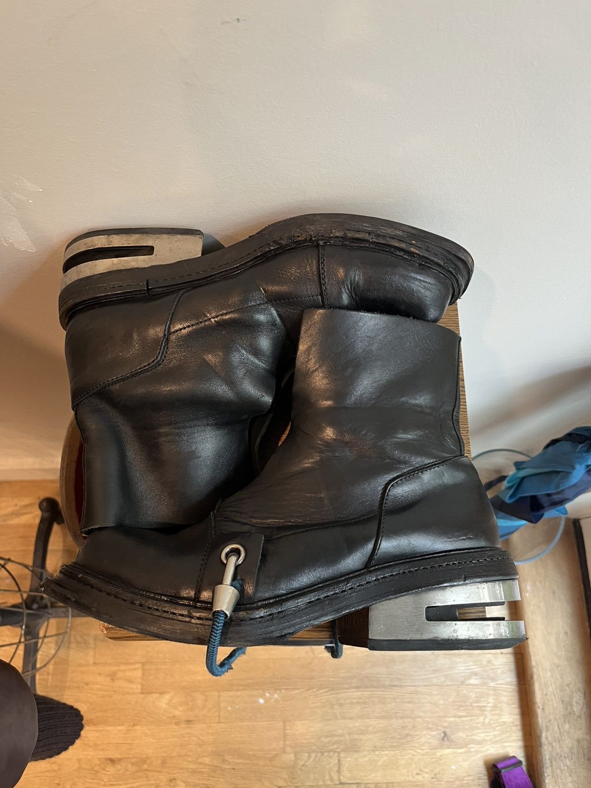 Dirk Bikkembergs Dirk Bikkembergs - Steel Heel Bungee Cord Boots Size US 10 / EU 43 - 5 Thumbnail