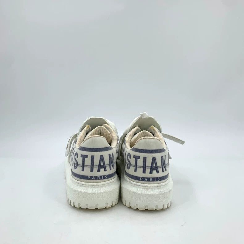 Dior Dior White logo letter embroidery round toe lacing thick-s Size US 7.5 / IT 37.5 - 4 Thumbnail