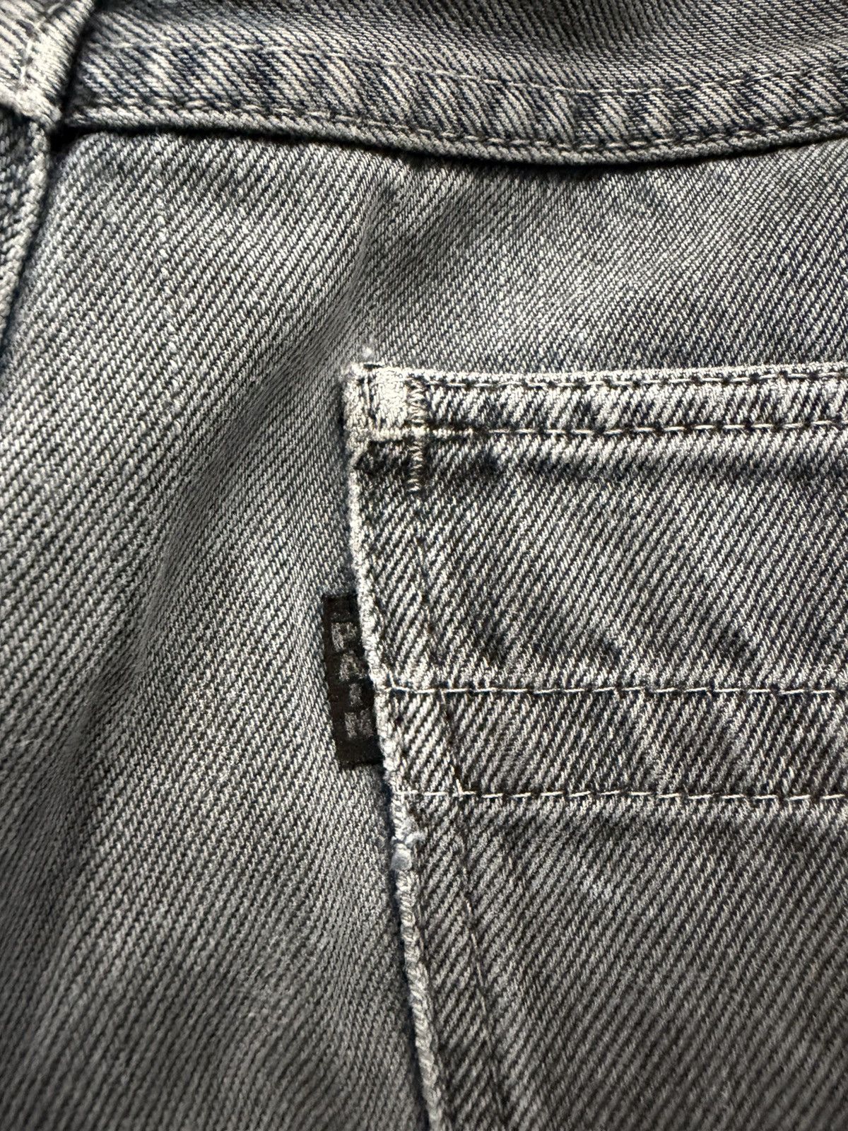 Number (N)ine SS07 Mudwash Knee Blowout Pain Crying Heart Denim Size US 33 - 6 Thumbnail