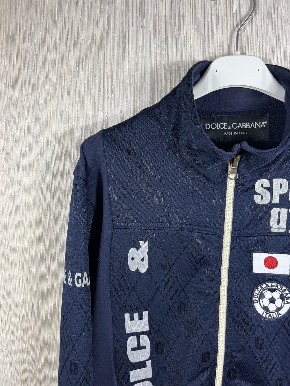 Dolce & Gabbana Vintage Dolce & Gabbana y2k track zip sweatshirt Japan sport Size US M / EU 48-50 / 2 - 4 Thumbnail