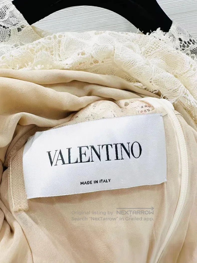 Valentino Valentino Water-soluble lace dress Size S / US 4 / IT 40 - 2 Thumbnail