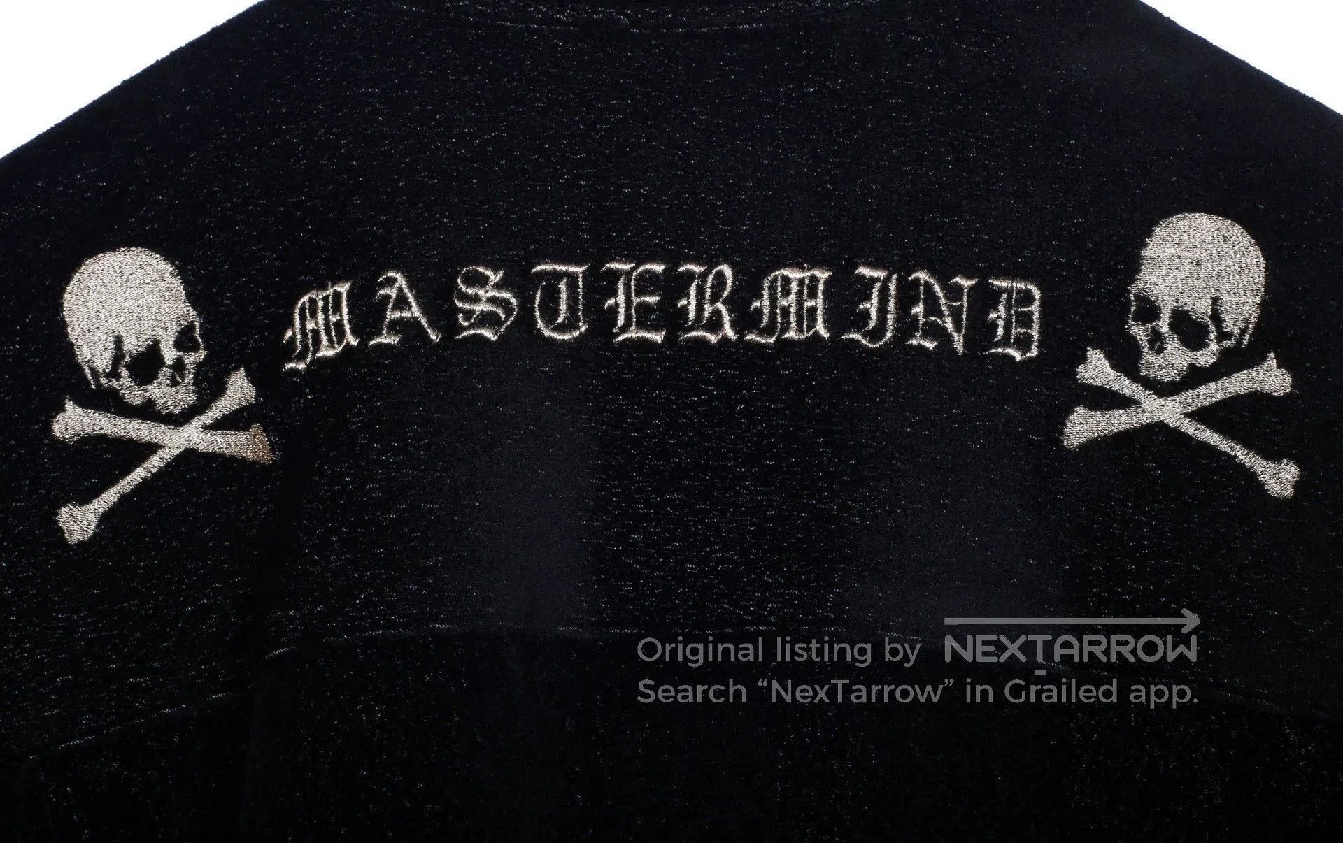 Mastermind Japan Black XXL Button-Up Shirt with Leopard Sleeves & Skull. Size US XXL / EU 58 / 5 - 3 Thumbnail