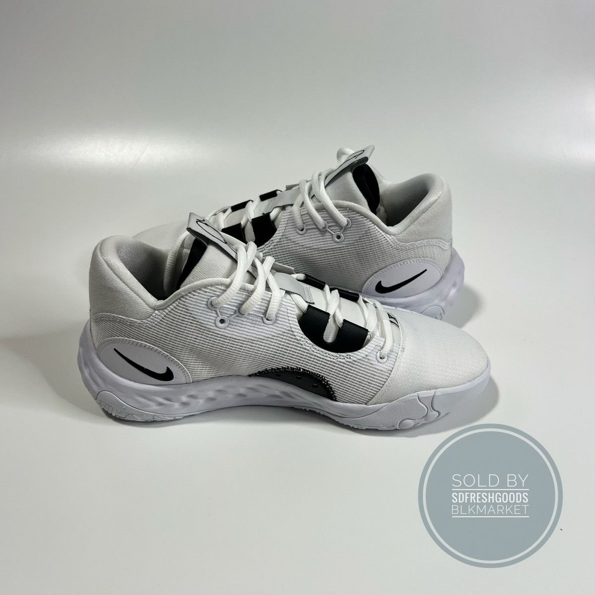 Nike Nike PG 6 TB Promo Basketball Shoes White Black 8.5 Size US 8.5 / EU 41-42 - 6 Thumbnail