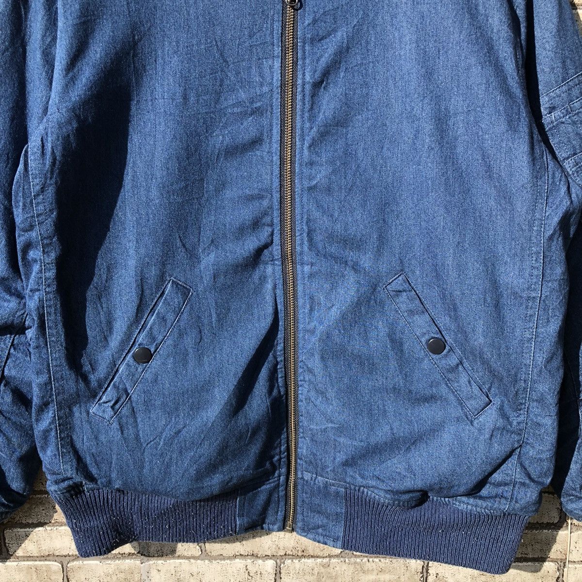 Japanese Brand The Rodeo Crows Indigo Navajo Reversible Bomber Jacket Size US S / EU 44-46 / 1 - 9 Thumbnail