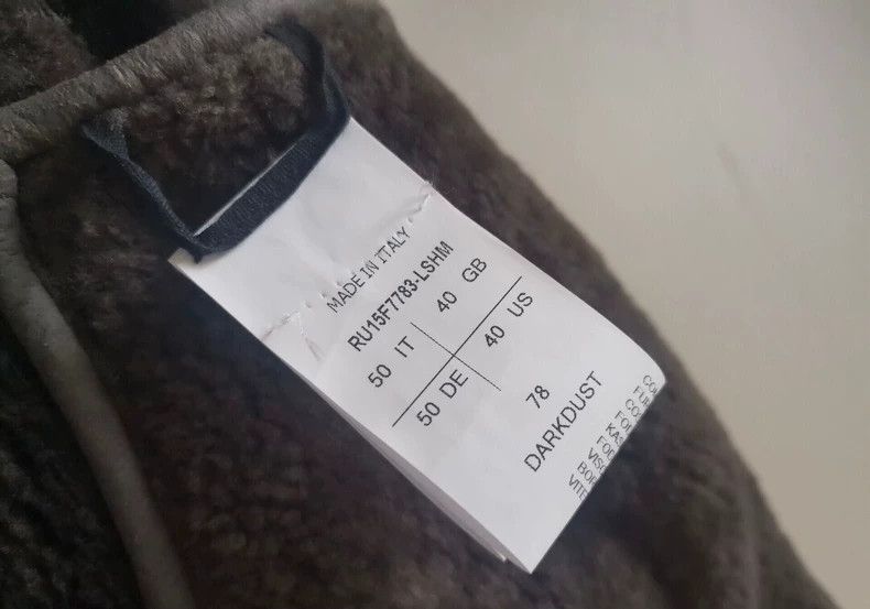 Rick Owens Rick Owens Thick Shearling Leather Coat-2506 Size US L / EU 52-54 / 3 - 4 Thumbnail