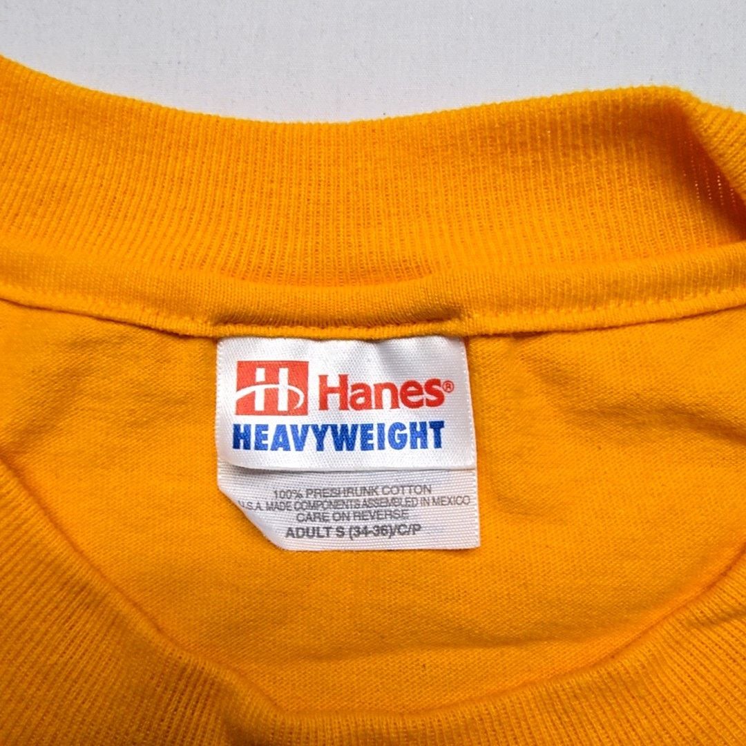 Hanes Vintage Shawnee Poconos Shirt Ski Graphic Yellow Small Tee Size US S / EU 44-46 / 1 - 5 Thumbnail