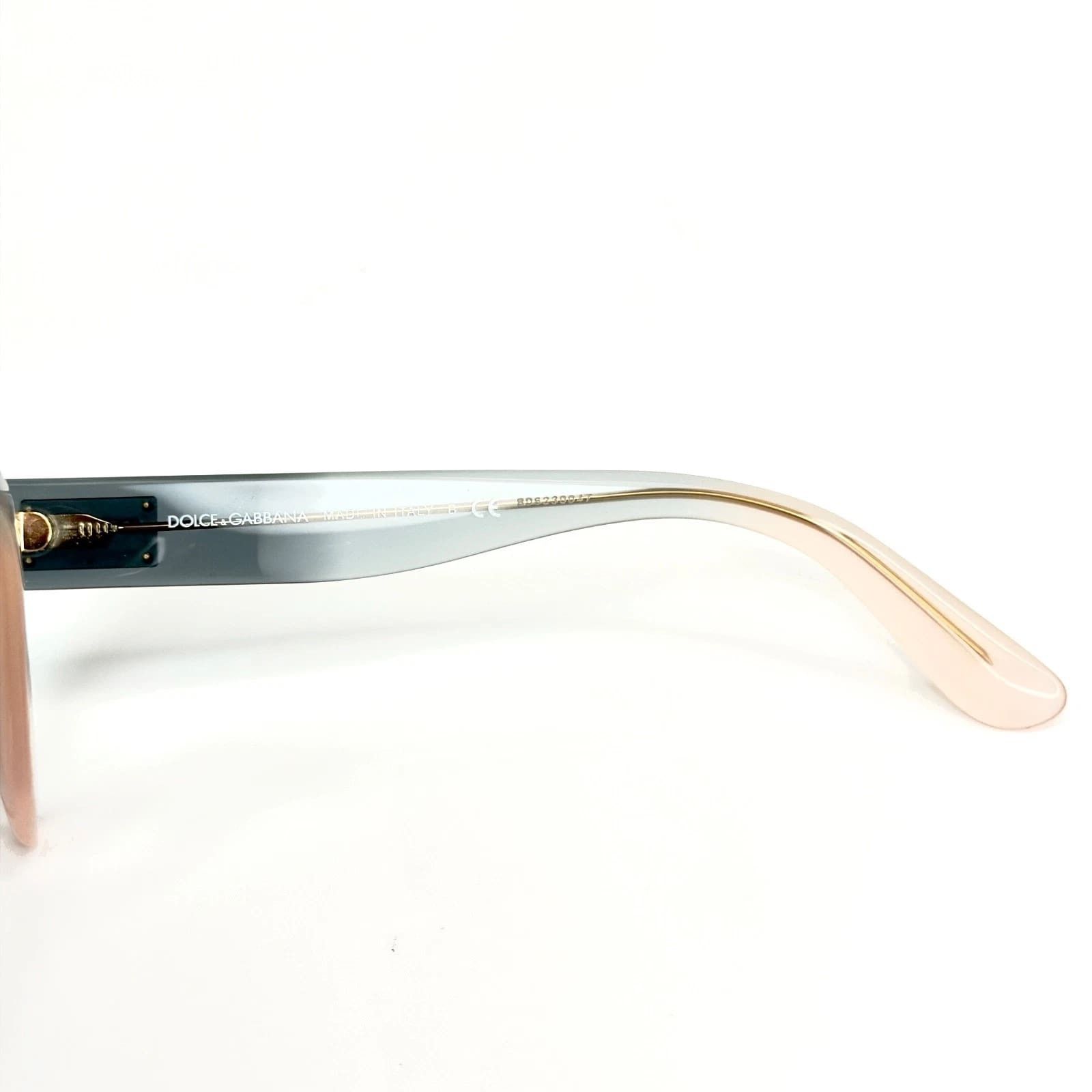 Dolce & Gabbana DOLCE & GABBANA DG4287 4287 Blue Gradient Logo Sunglasses Size ONE SIZE - 4 Thumbnail