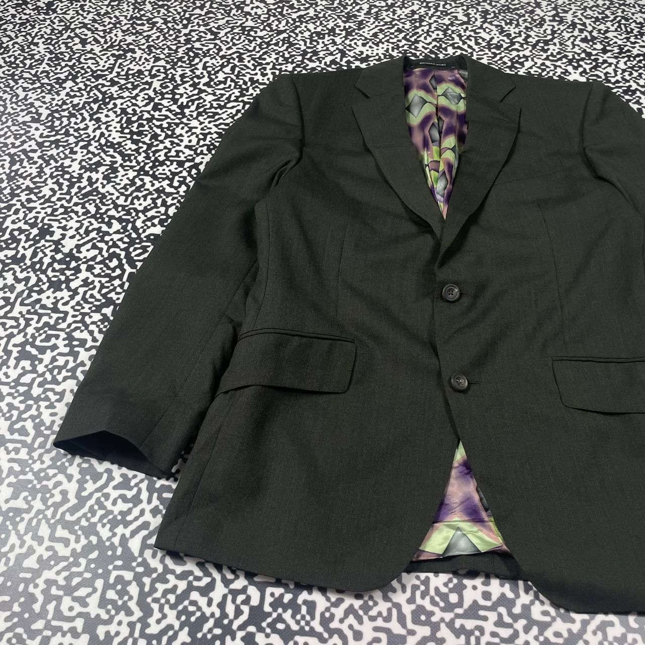 Richard James Vintage Y2K Richard James Luxury Casual Wool Blazer Size 38S - 7 Thumbnail
