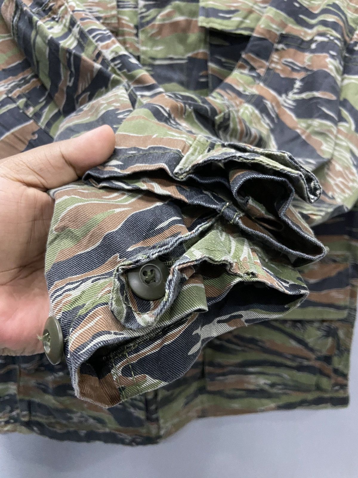 Other URBAN SURPLUS US TIGER PATTERN STRIPE ARMY JACKET Size US XS / EU 42 / 0 - 6 Thumbnail