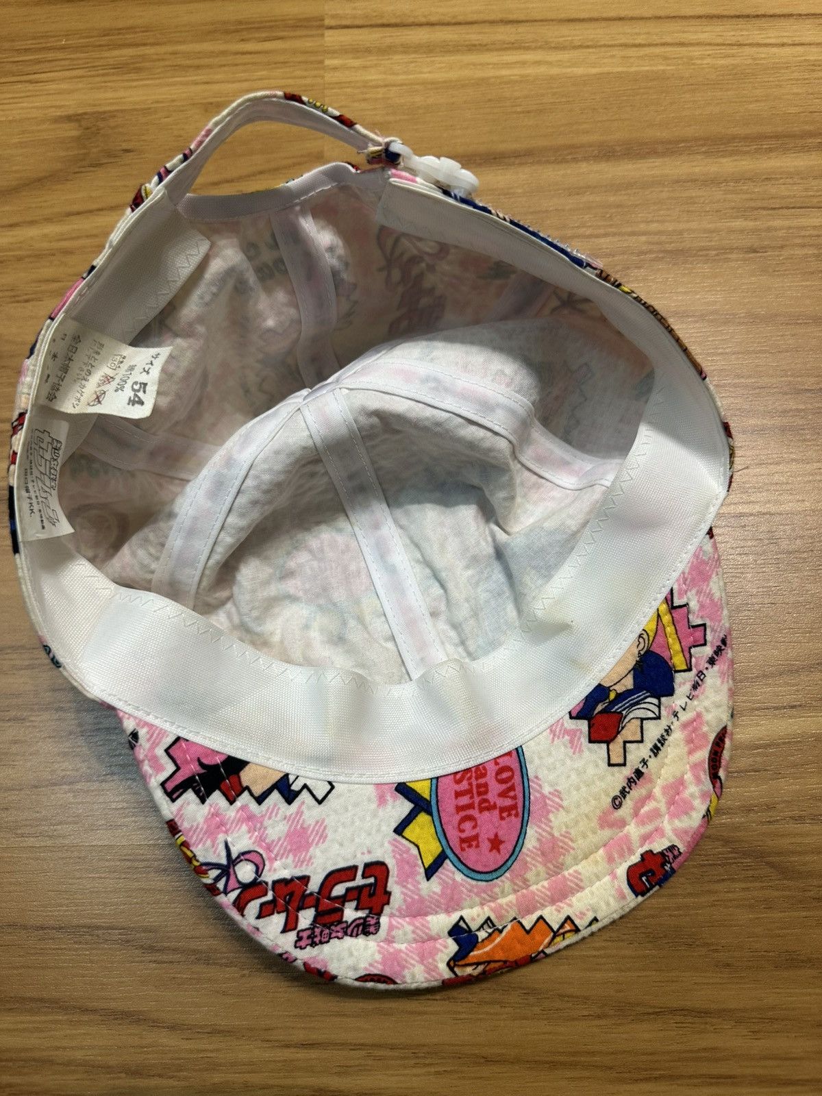 Anime Vintage 1980 Sailor Moon Short Brim Hats Made in Japan Size ONE SIZE - 12 Thumbnail