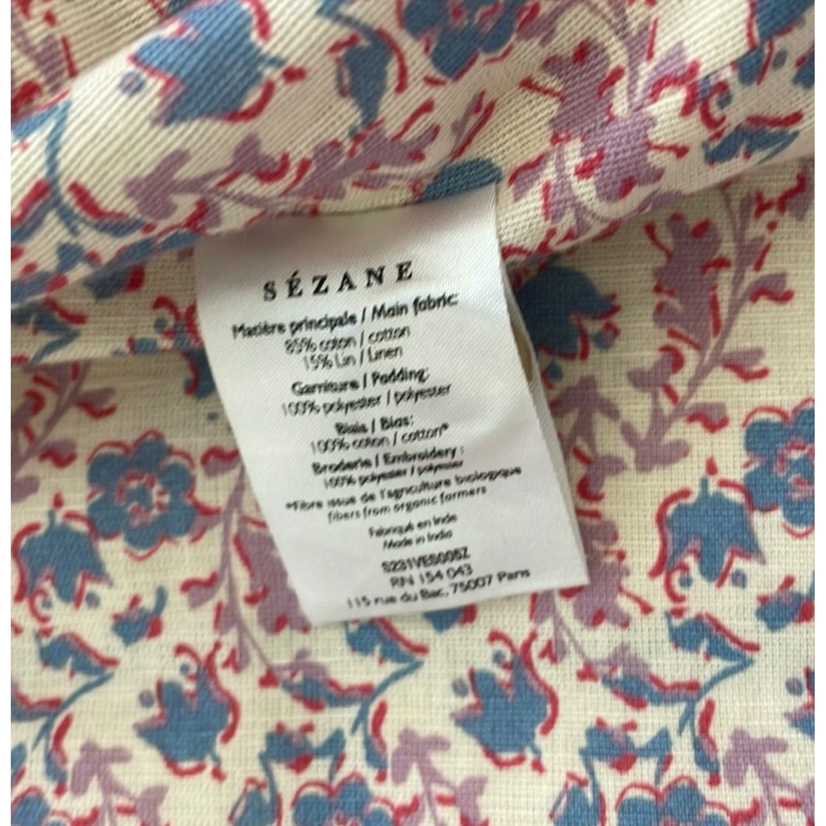 Sezane Sezane x Sea New York William jacket mixed Emilia SZ36US4 pu Size S / US 4 / IT 40 - 5 Thumbnail