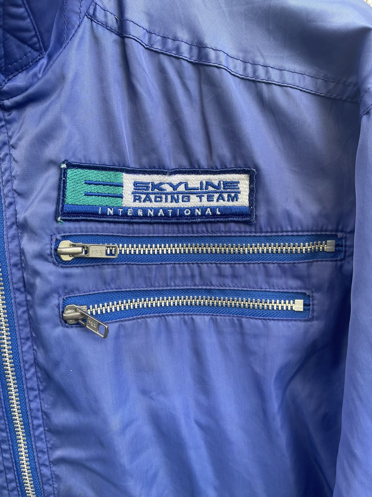 Japanese Brand × Vintage Vintage Skyline Racing Team Nylon Jacket (1990s) Size US M / EU 48-50 / 2 - 6 Thumbnail