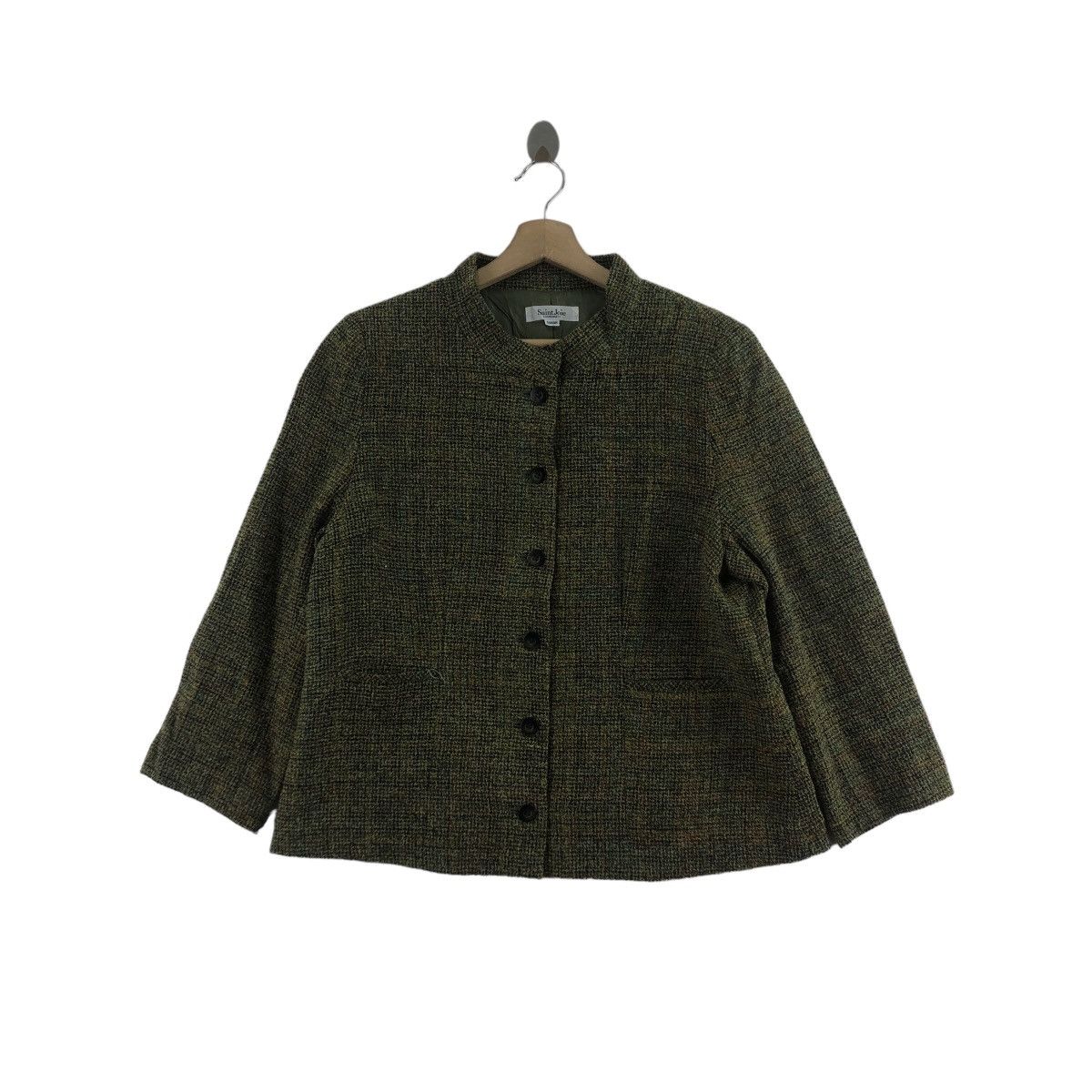 SAINT JOIE COODINATE Japanese Brand Button Up Green