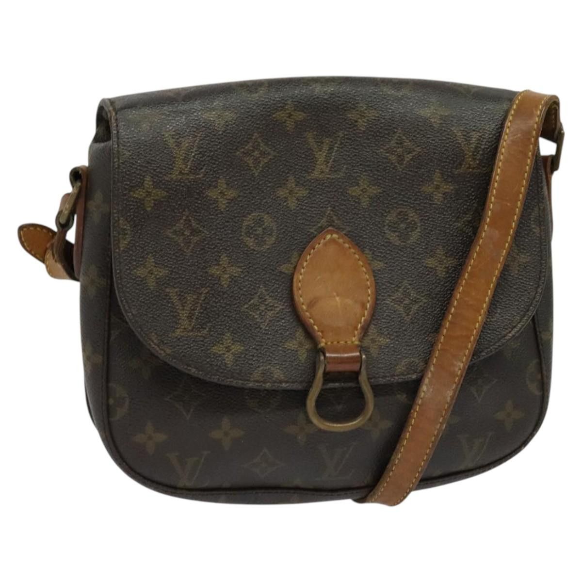 Louis Vuitton Monogram Saint Cloud Gm Shoulder Bag M51242 Lv Auth 122565, Women's
