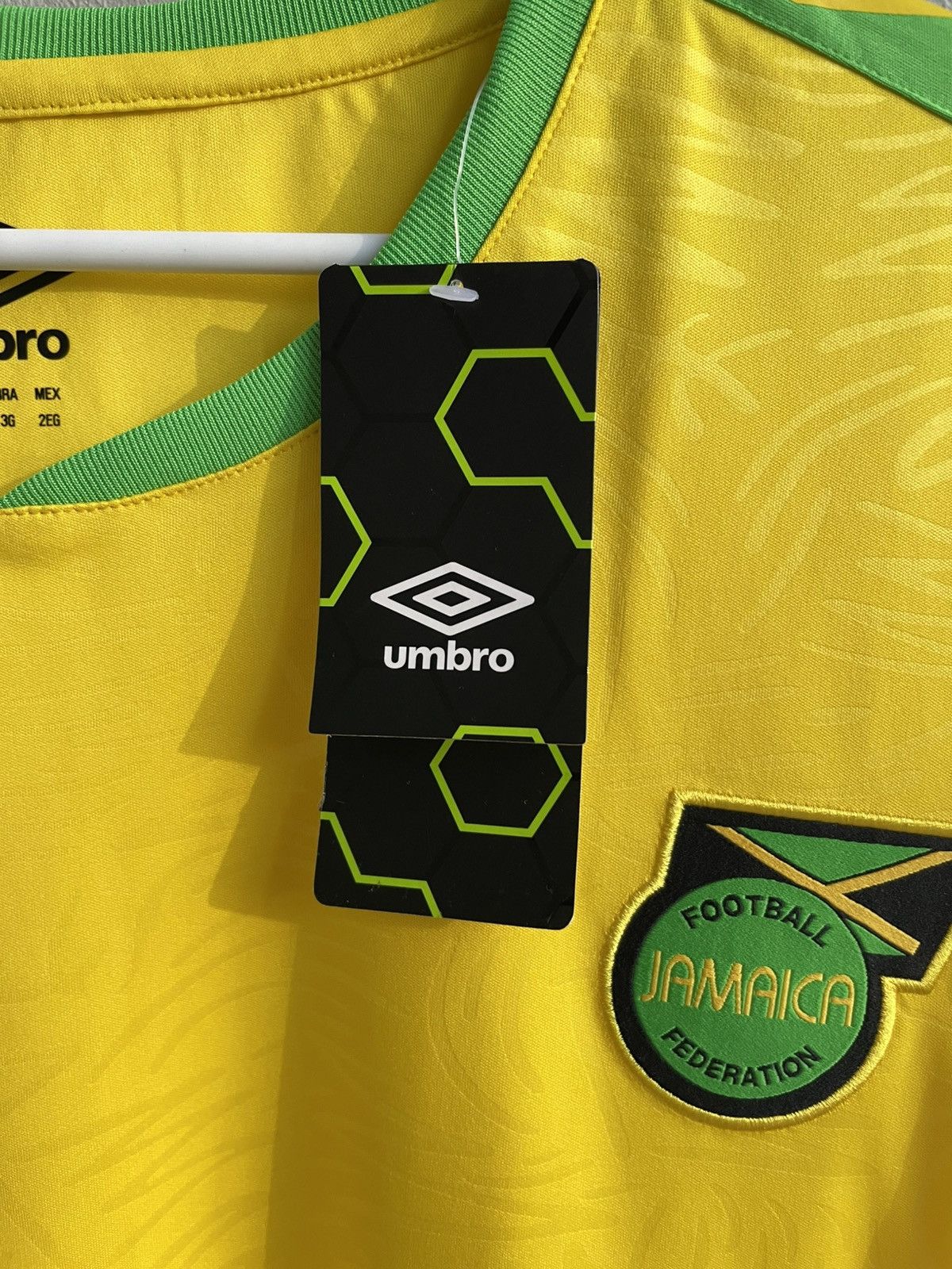 Other NEW Jamaica 2018 2019 Home Footbal Shirt Soccer Jersey Umbro Size US XXL / EU 58 / 5 - 4 Thumbnail