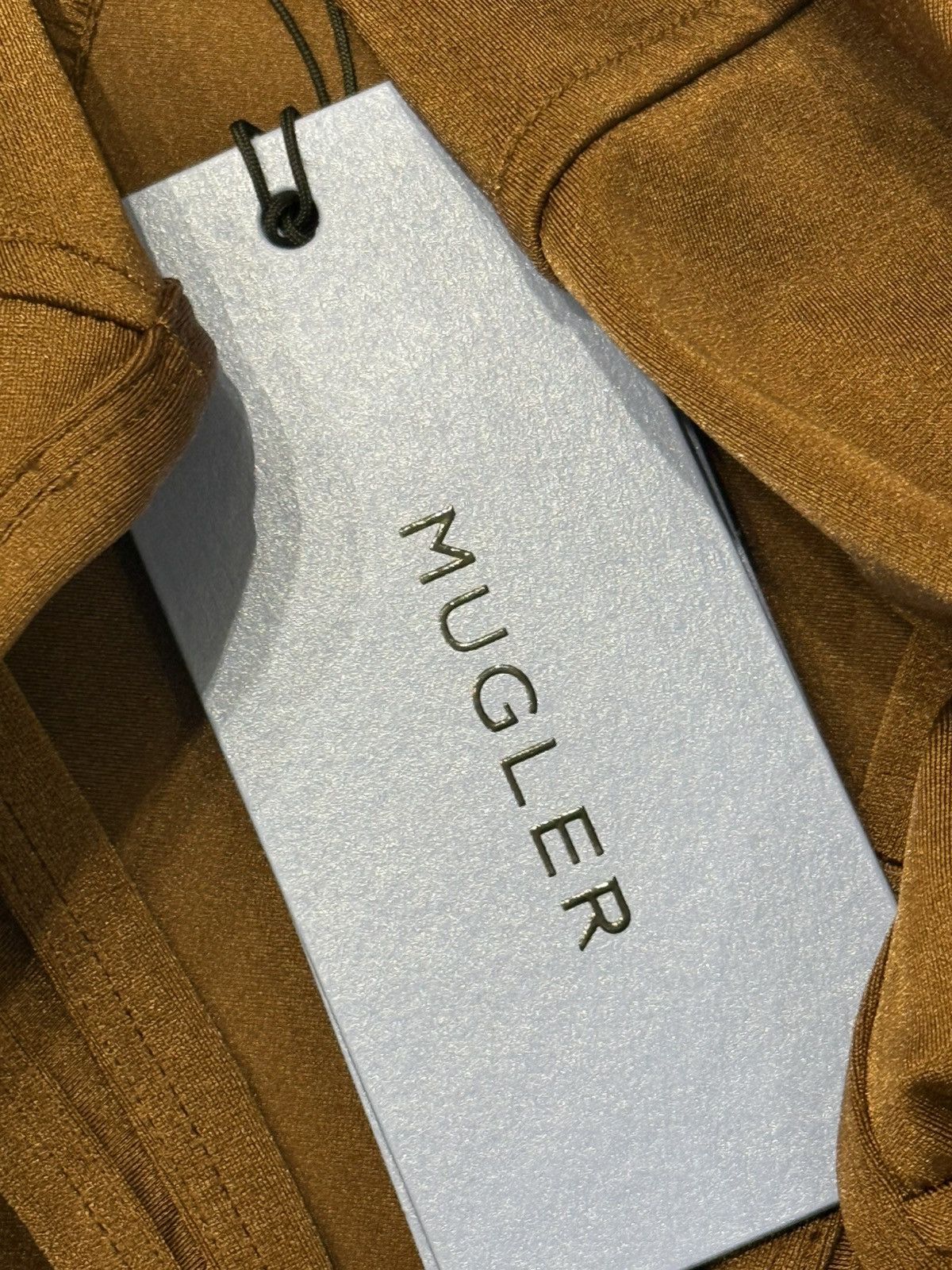 Mugler Mugler Brown Corseted Tank Top Size S / US 4 / IT 40 - 6 Thumbnail