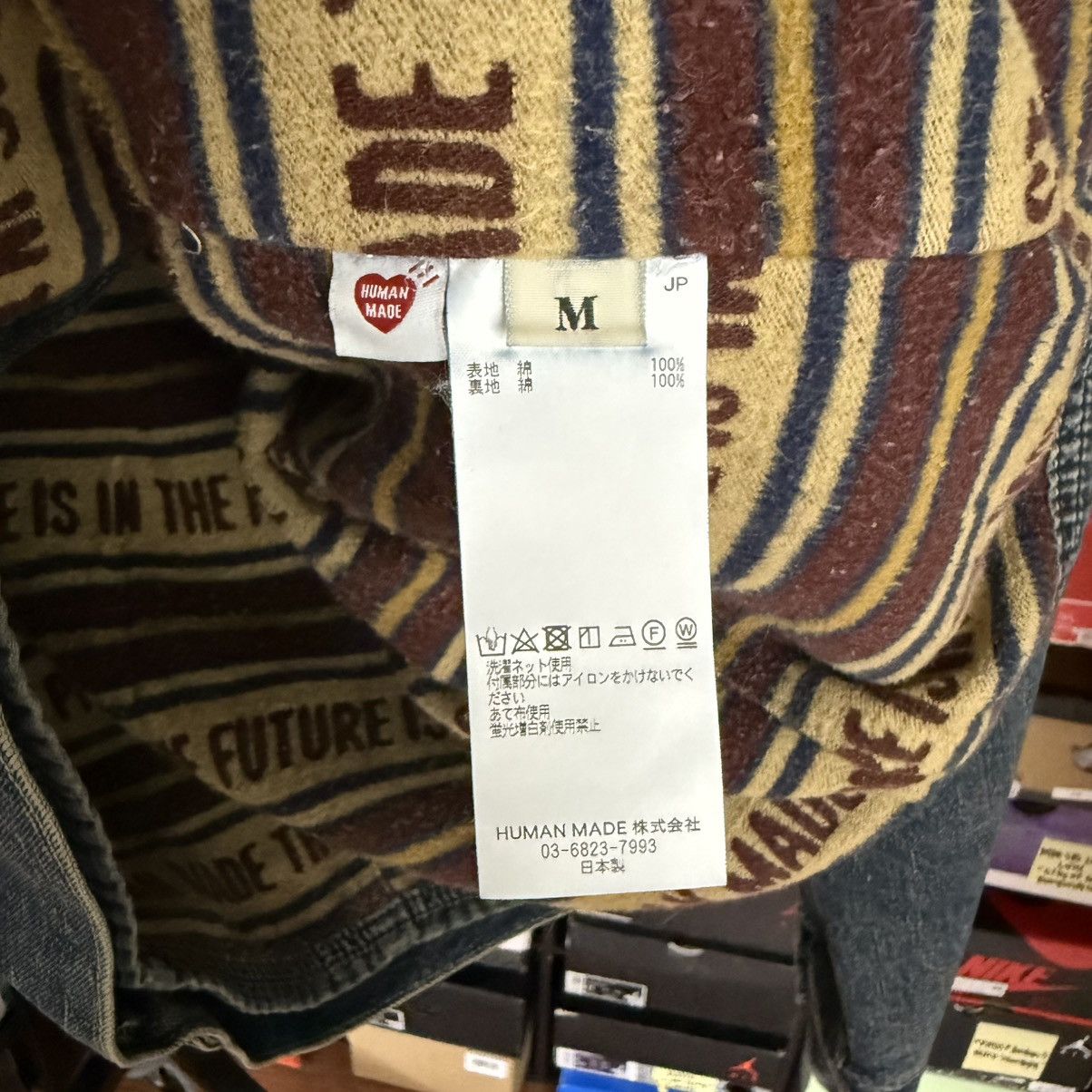 Human Made Human Made Blanket Lined Denim Work Jacket Size US M / EU 48-50 / 2 - 4 Thumbnail