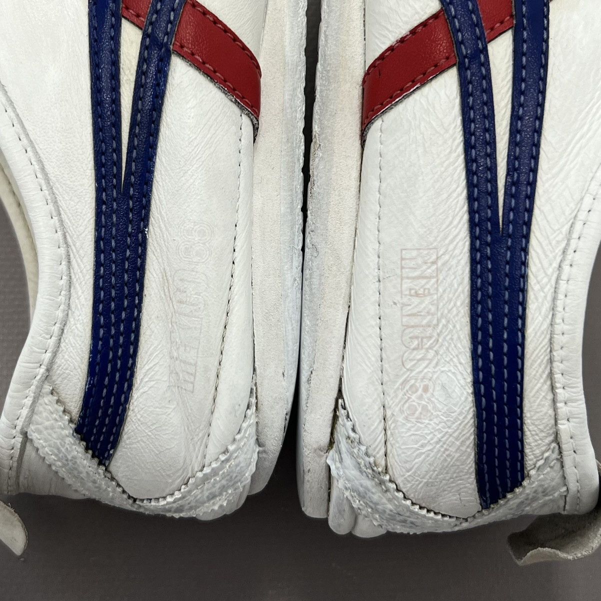 Asics × Japanese Brand × Vintage Asics Tiger Onitsuka Mexico 66 White Leather Sneakers Sz 8 Size US 8 / EU 41 - 19 Thumbnail