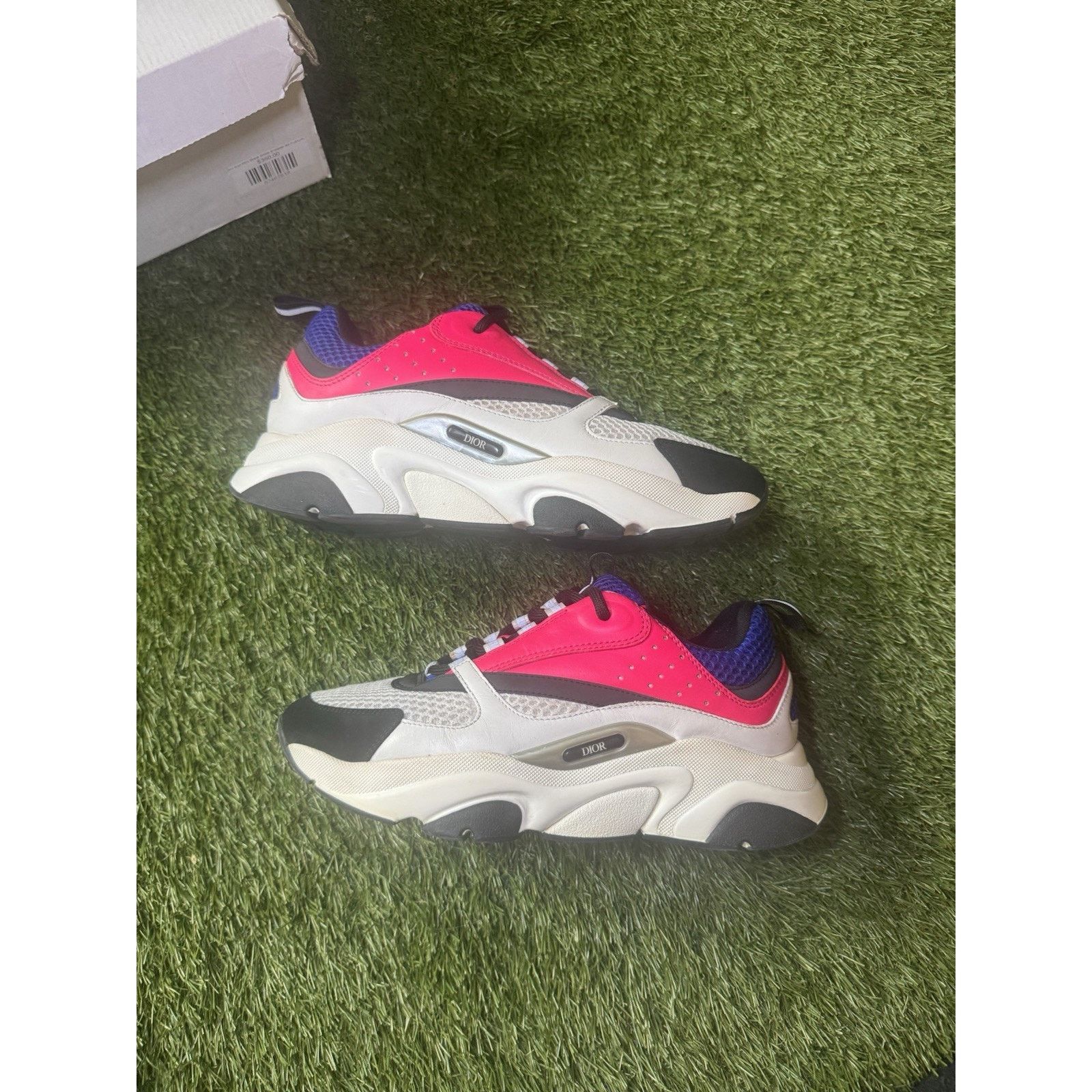 Dior Dior B22 Sneaker ' Pink Blue White ' Size 41 / 8-8.5 U.S.Men Size US 8 / EU 41 - 1 Thumbnail