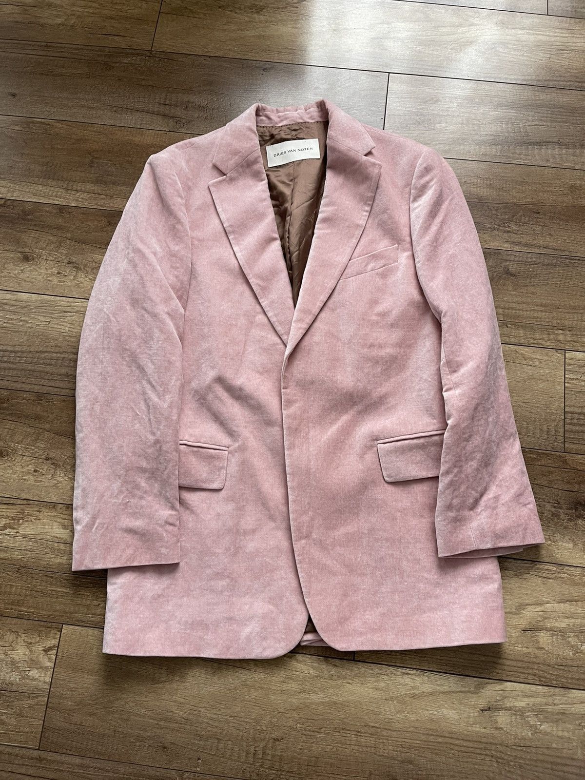 Dries Van Noten Dries Van Noten Velvet Suit Blazer Jacket / Pants Trousers Size 40L - 4 Thumbnail