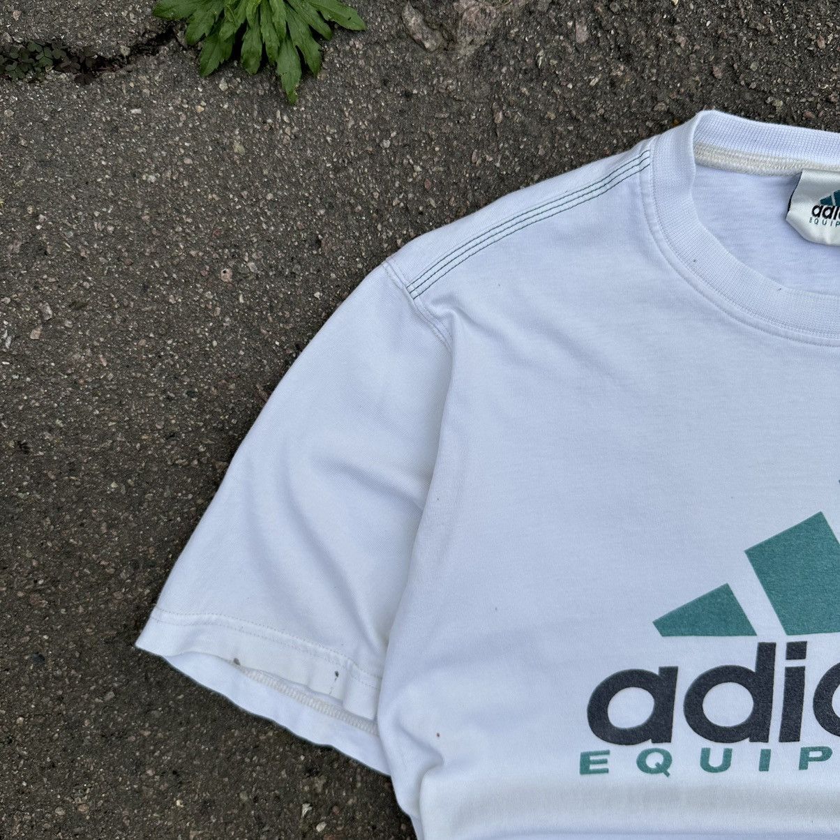 Adidas × Nigo Vintage T-shirts Adidas Equipment Big Logo Y2K Style USA 90s Size US S / EU 44-46 / 1 - 4 Thumbnail