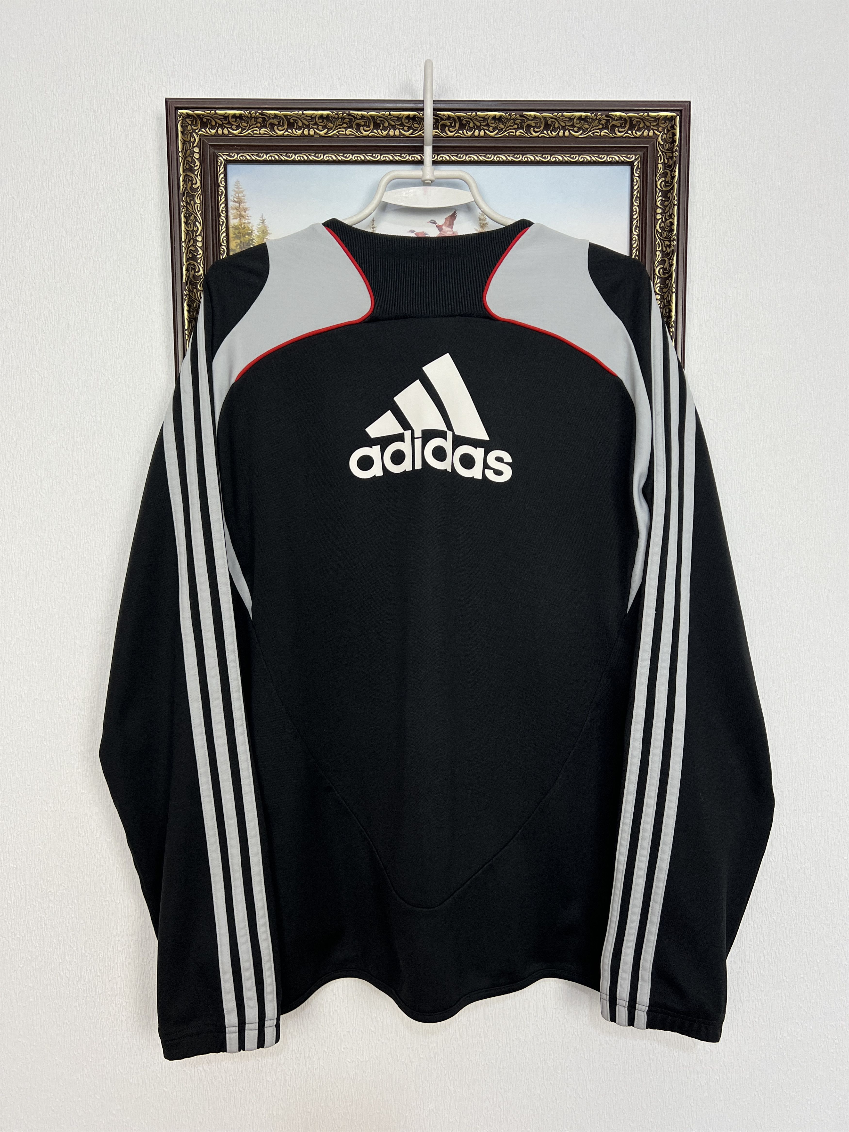 Adidas Liverpool Football Sweatshirt Soccer Track Top Crewneck Size US L / EU 52-54 / 3 - 9 Thumbnail