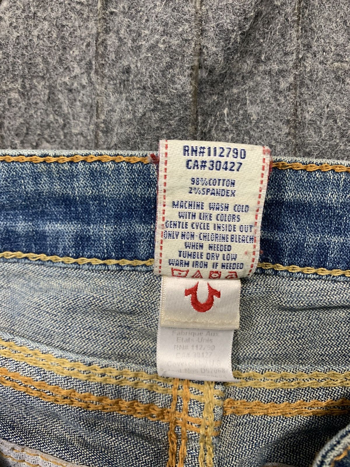 True Religion True Religion Section Becky Qt Zipper Jeans Straight Cut Size 26" / US 2 / IT 38 - 8 Thumbnail