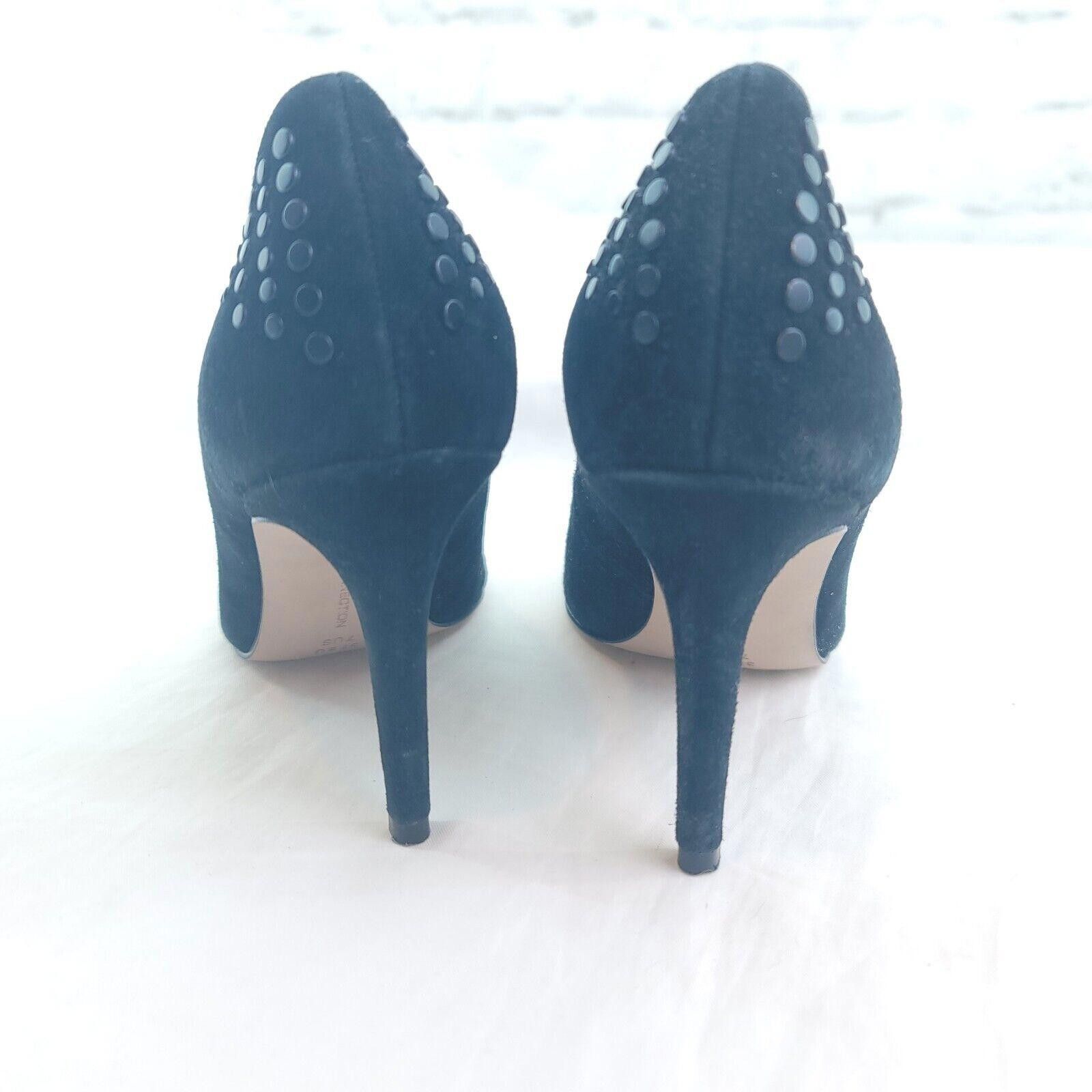 French Connection French Connection Ronnie Black Suede Heels US 6.5/7 EU 37 Size US 6.5 / IT 36.5 - 4 Thumbnail