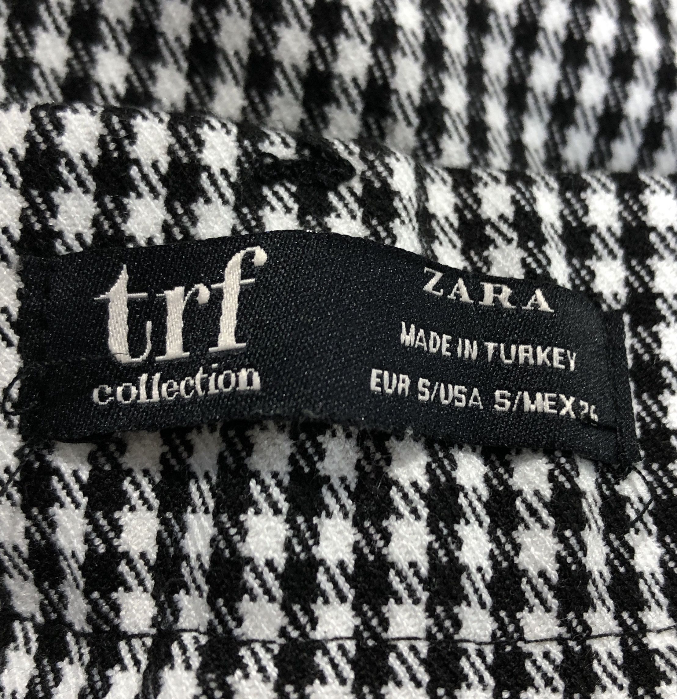 Zara Zara checker pants 15-5-59 80 Size 25" / US 0 / IT 36 - 3 Thumbnail