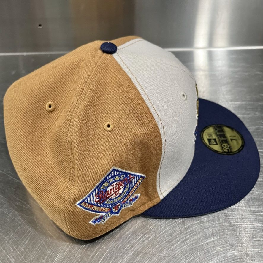 New Era Texas Rangers Alt Logo Arlington Stadium Patch Hat 7 5/8 Size ONE SIZE - 3 Thumbnail