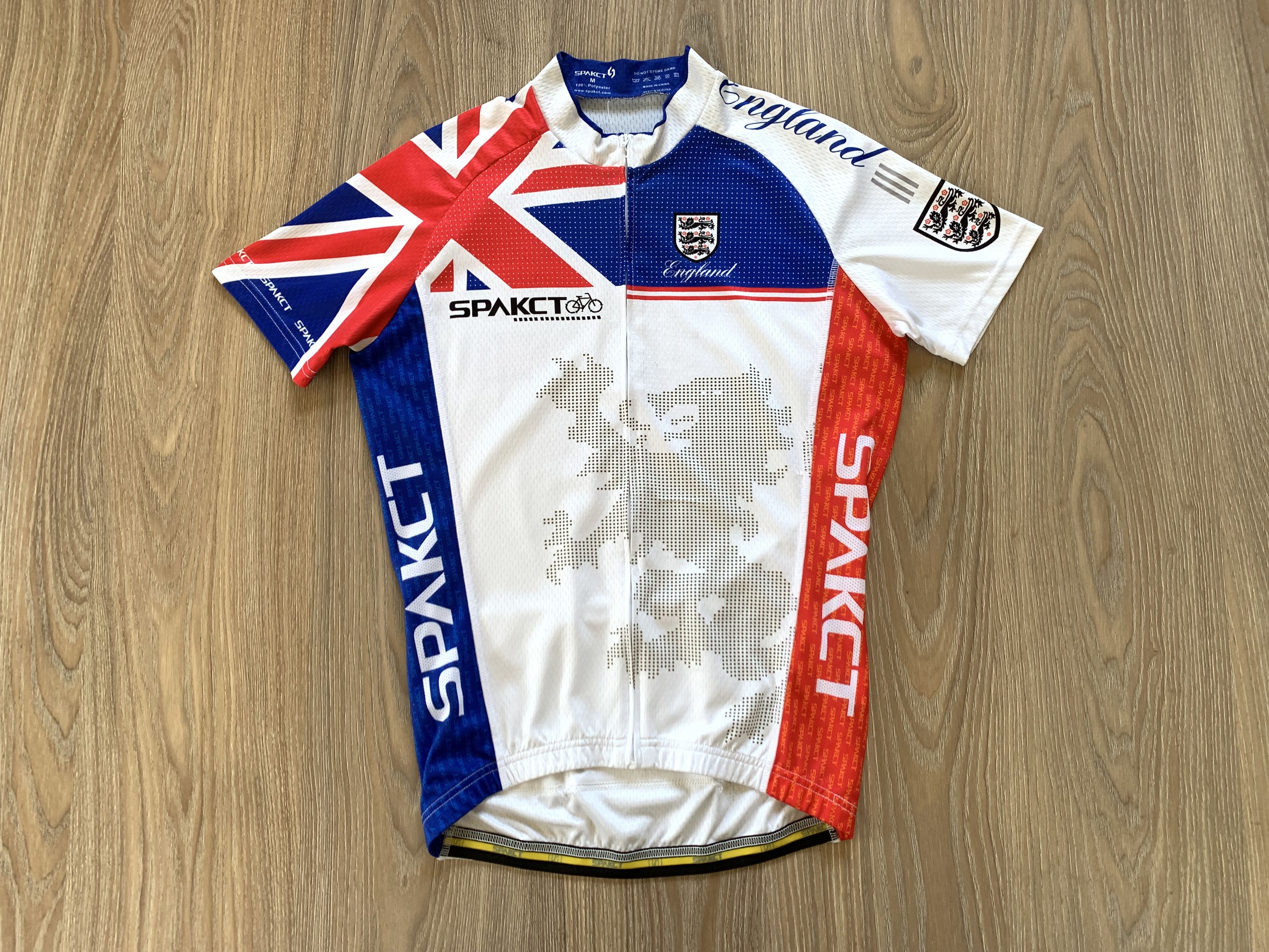 Bicycle × Vintage Spakct Short Sleeve Cycling Jersey Size US M / EU 48-50 / 2 - 2 Thumbnail